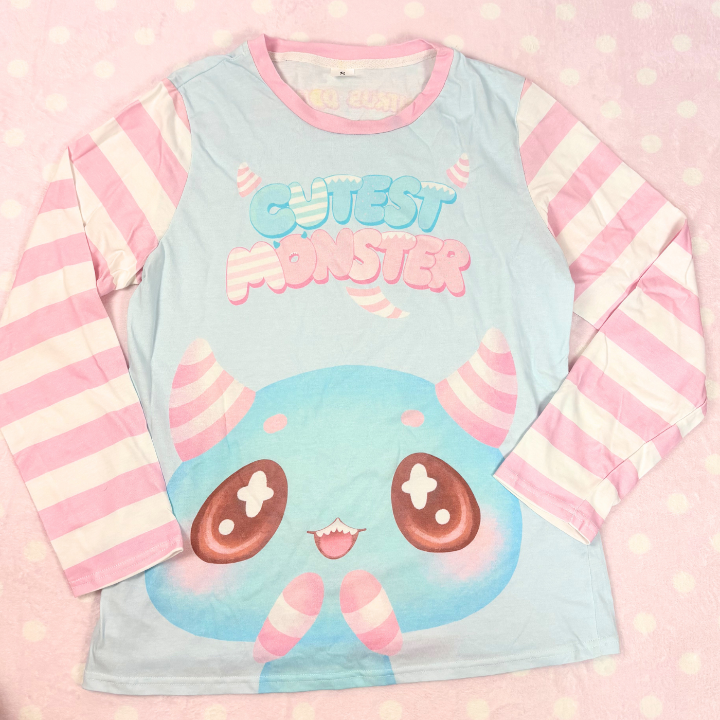 Cutest Monster shirt sample - S