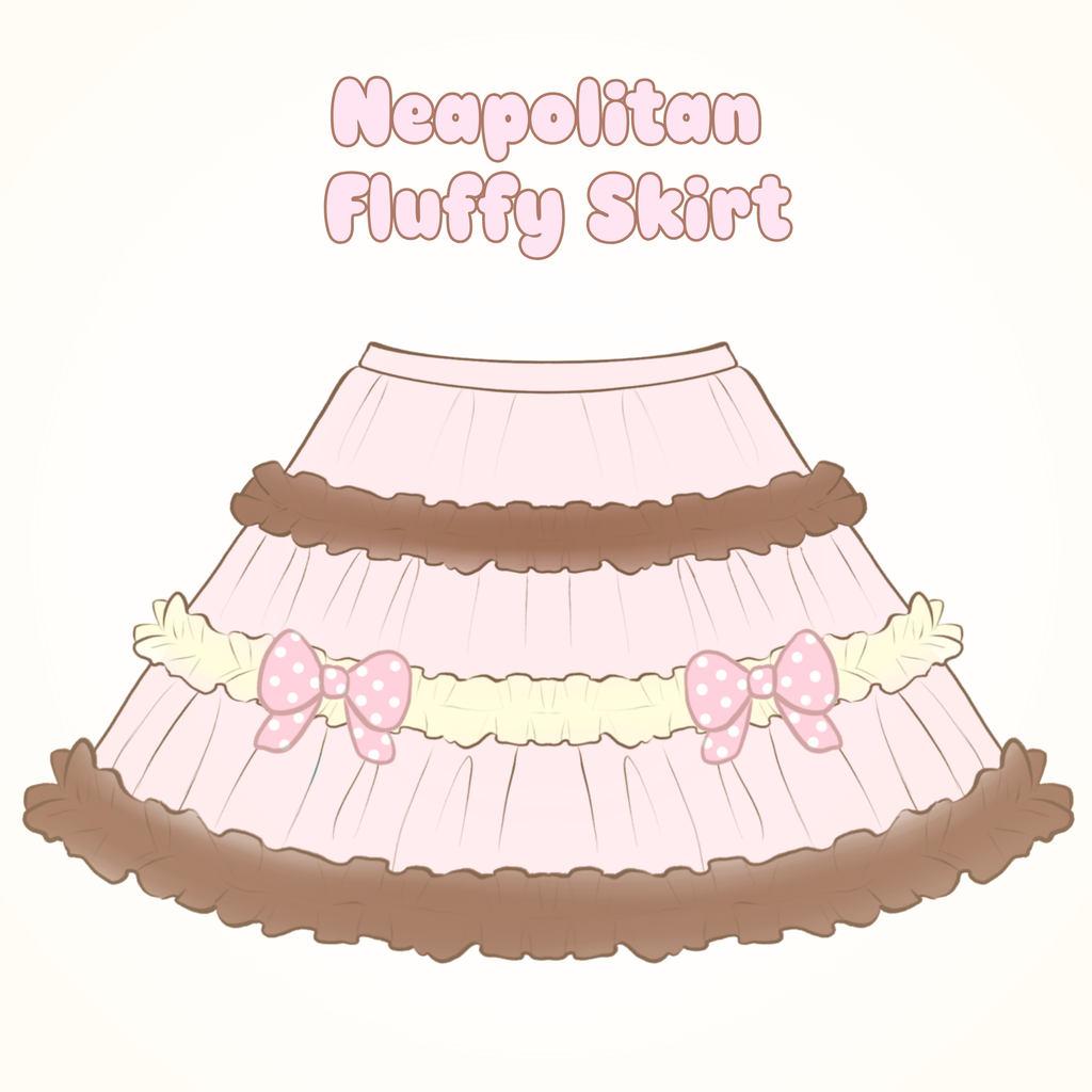 Preorder all 4 fluffy skirts!