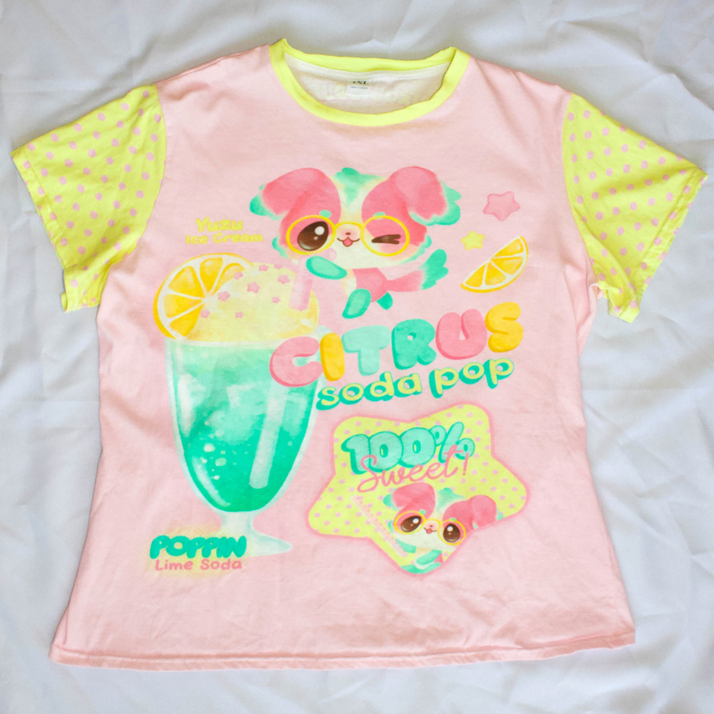 Citrus Soda Pop Cotton Tee