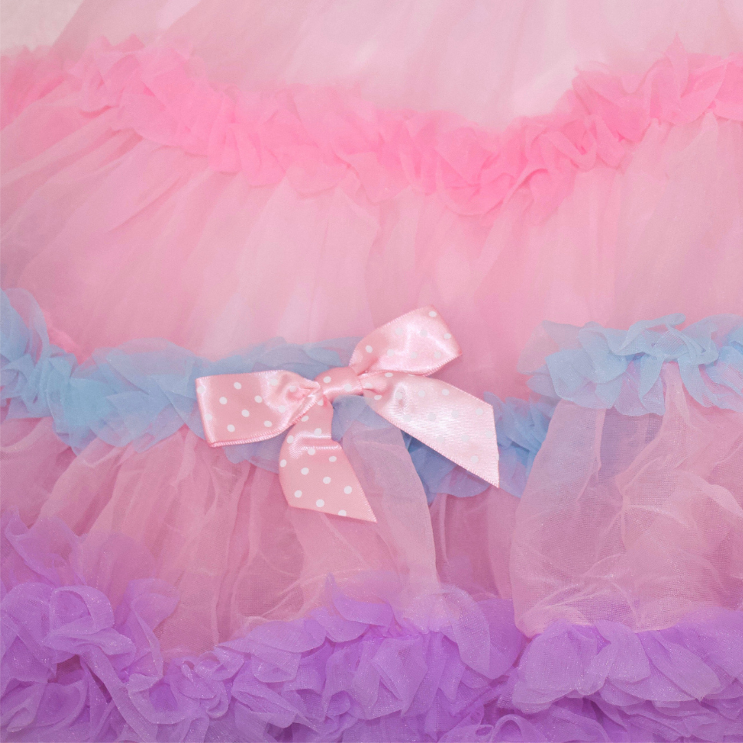 Cotton Candy Fluffy Skirt