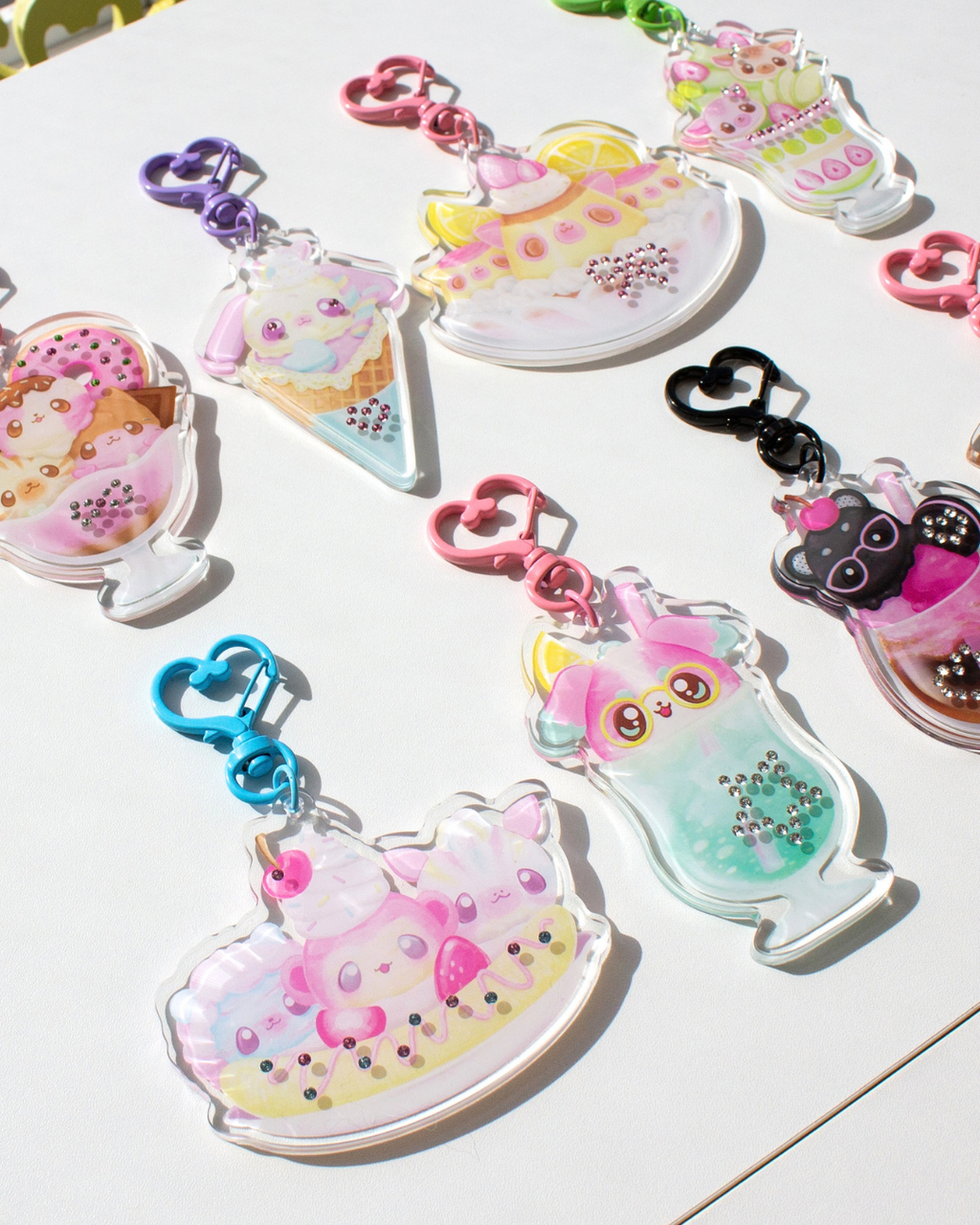 Sparkling Sweets Rhinestone Keychain Blind Box