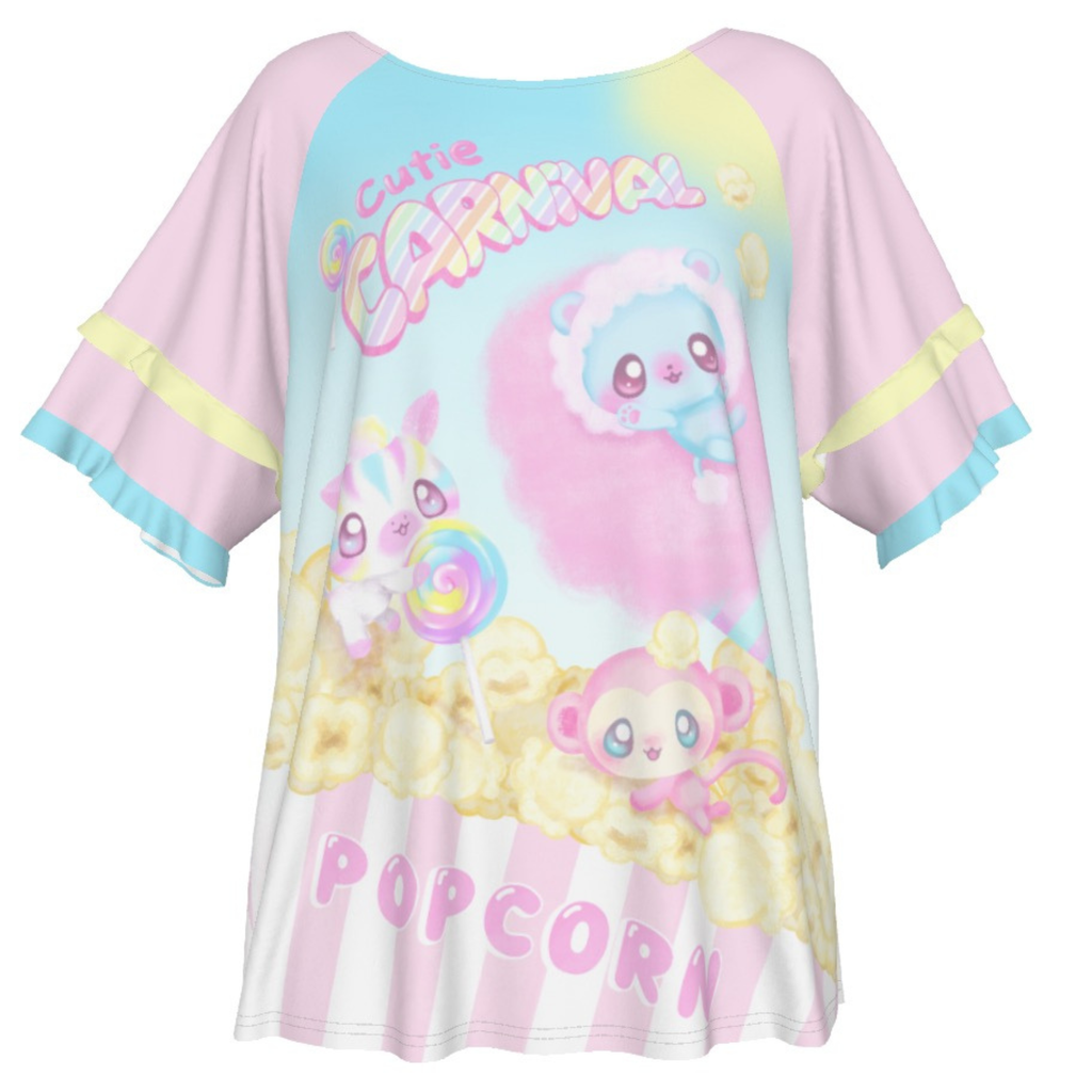 Cutie Carnival Ruffle Tee