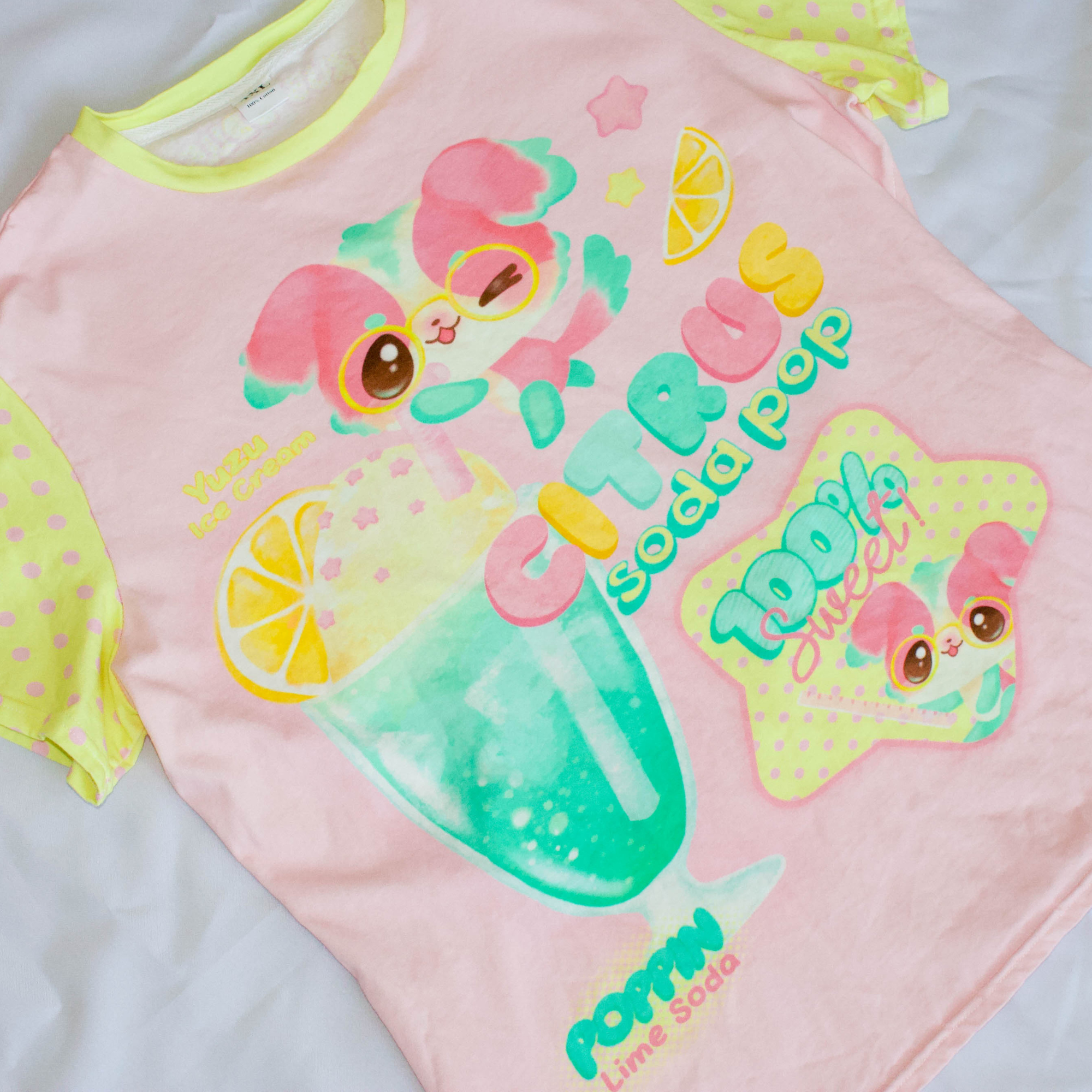 Citrus Soda Pop Cotton Tee
