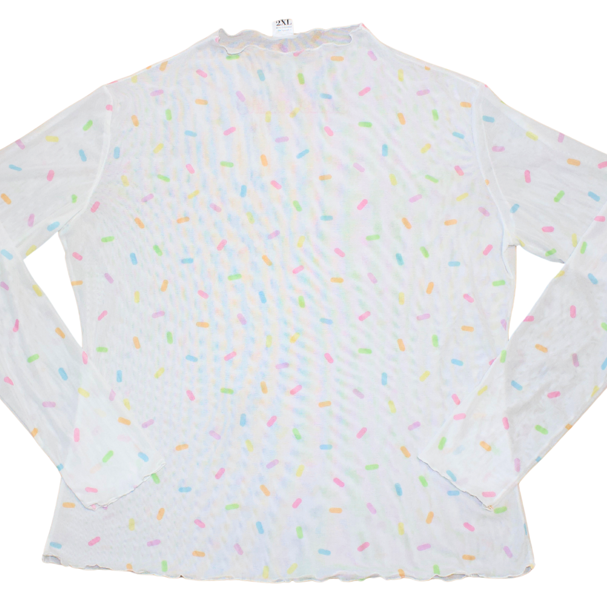 Sprinkles Mesh Top