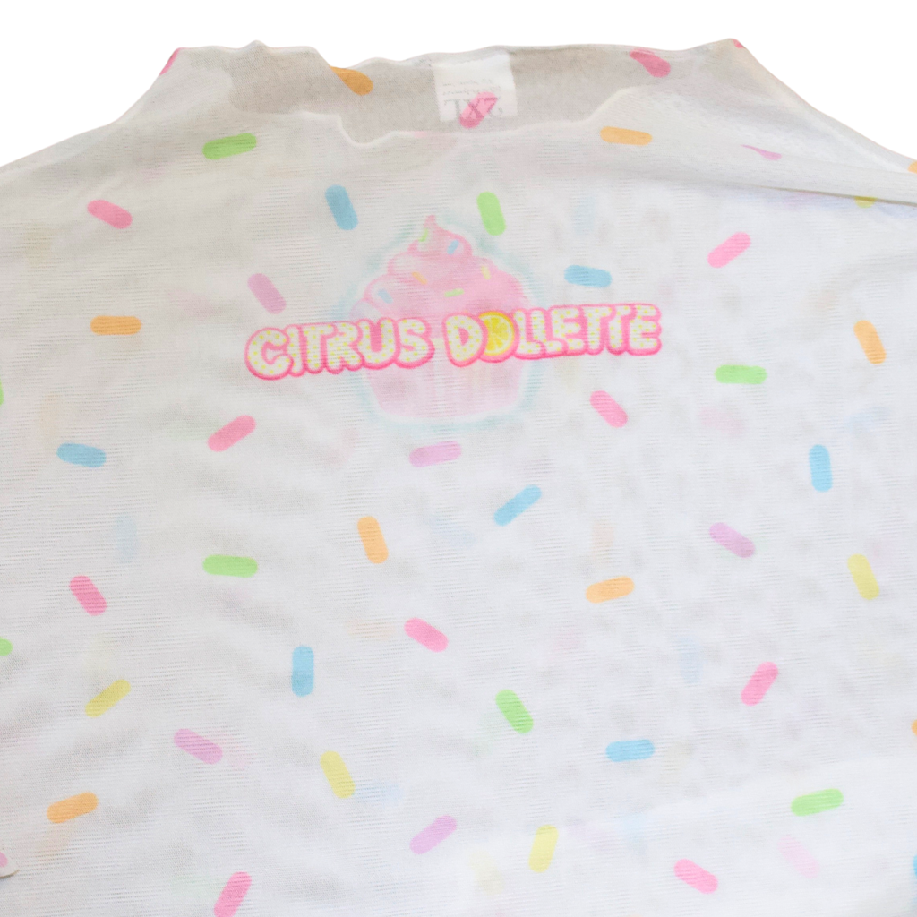 Sprinkles Mesh Top