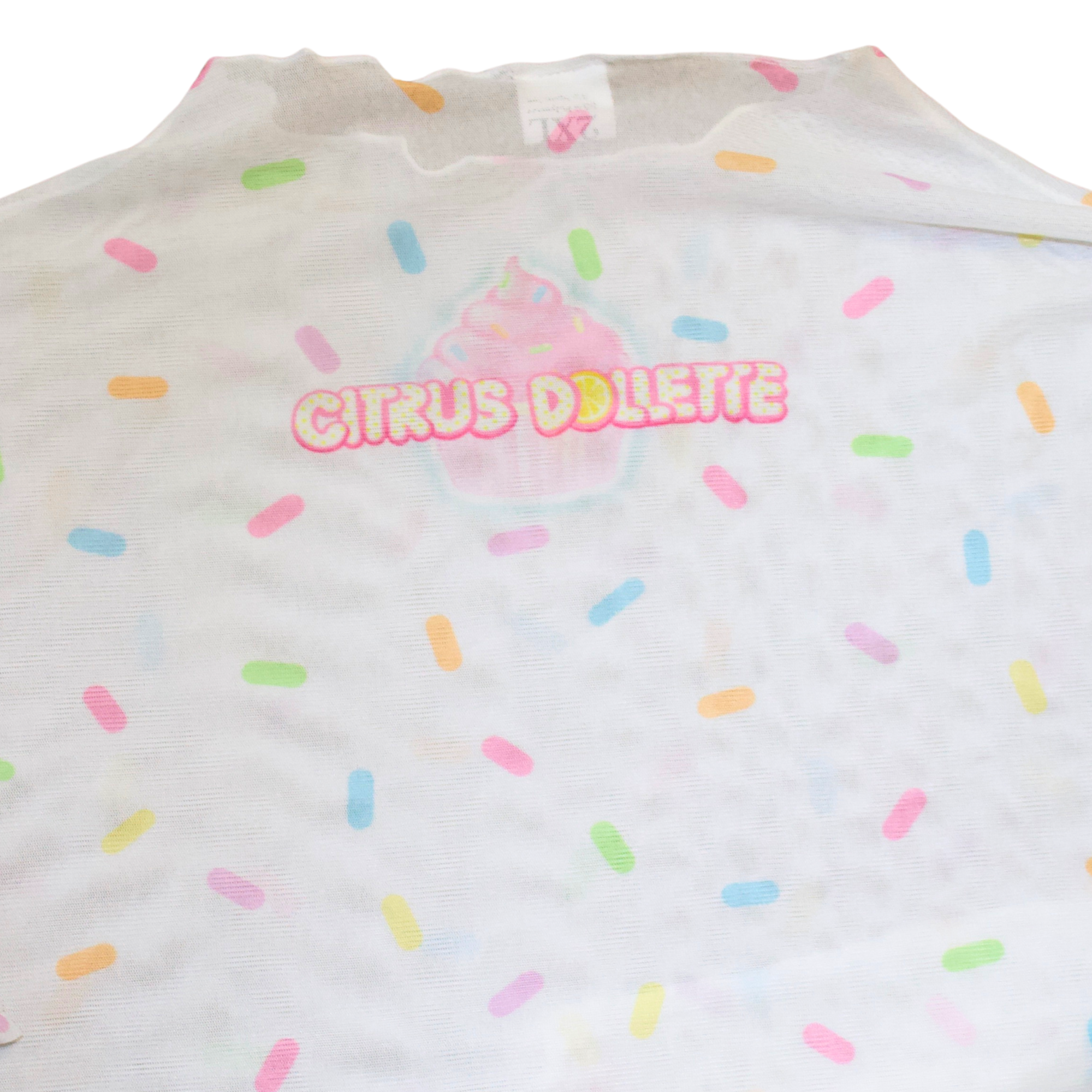 Sprinkles Mesh Top