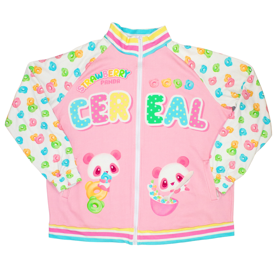 Wafer's Cereal Cotton Zip Up Sweatshirt