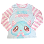 Cutest Monster Cotton Longsleeve Top