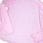 Pink Candy Polka Dot Mesh Shirt