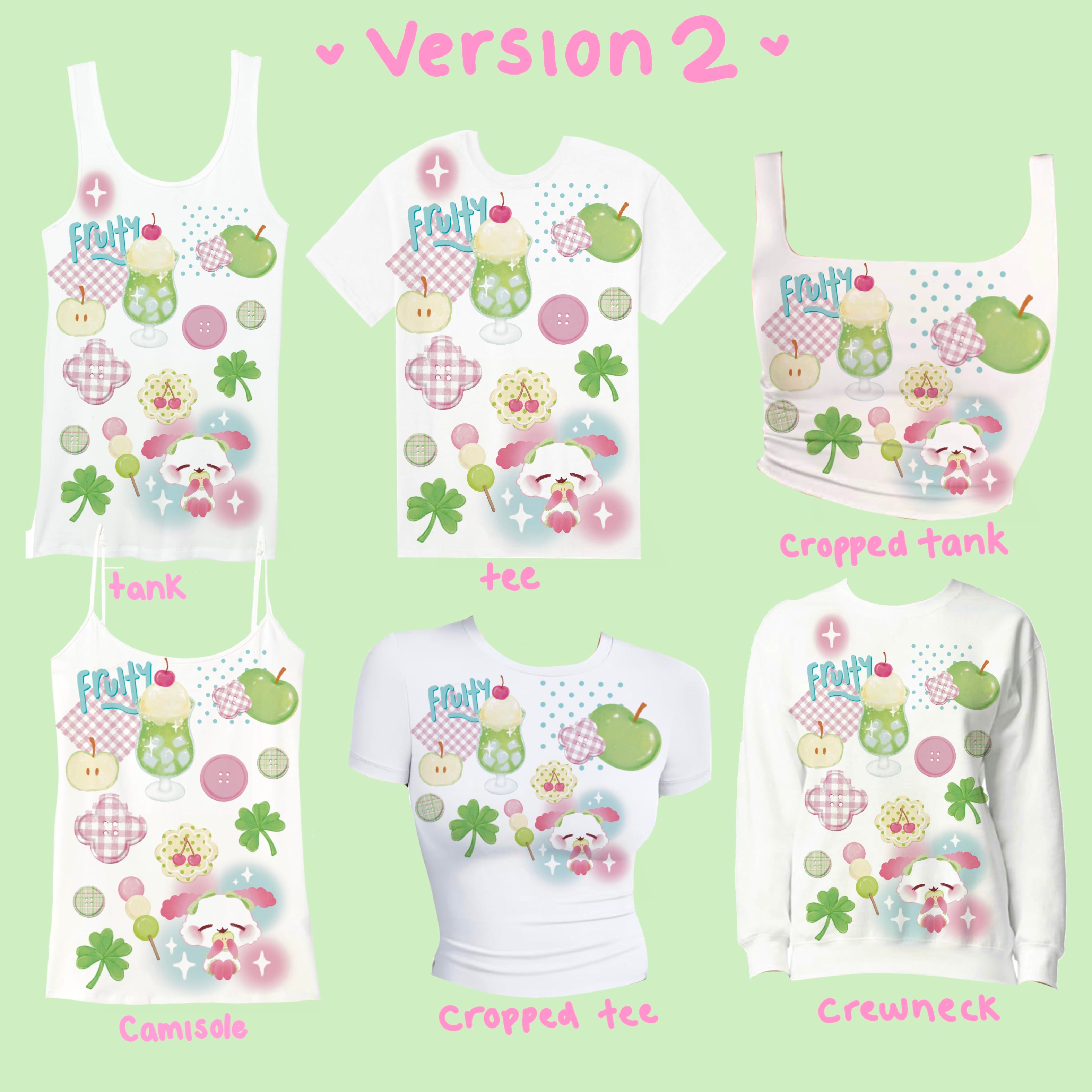 Custom Apple Cream Soda Top