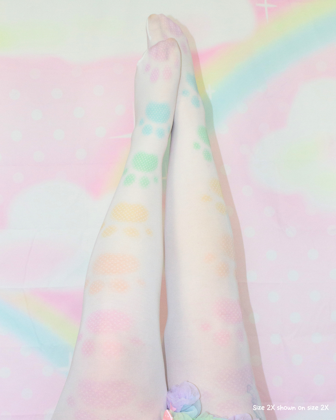 Rainbow Paws Tights
