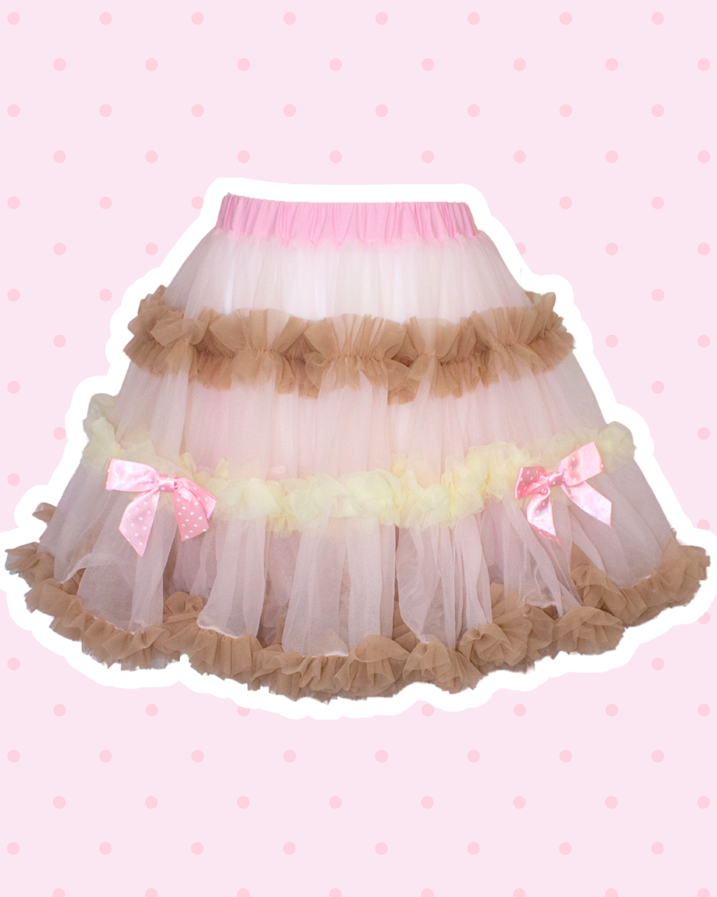 Neapolitan Fluffy Skirt