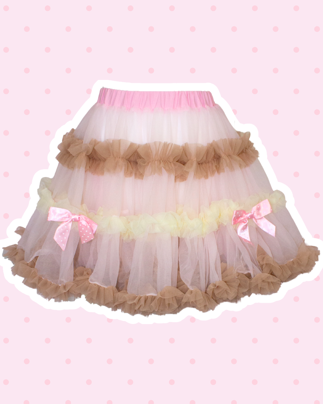 Neapolitan Fluffy Skirt