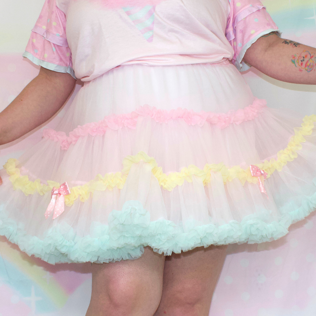 Marshmallow Fluffy Skirt