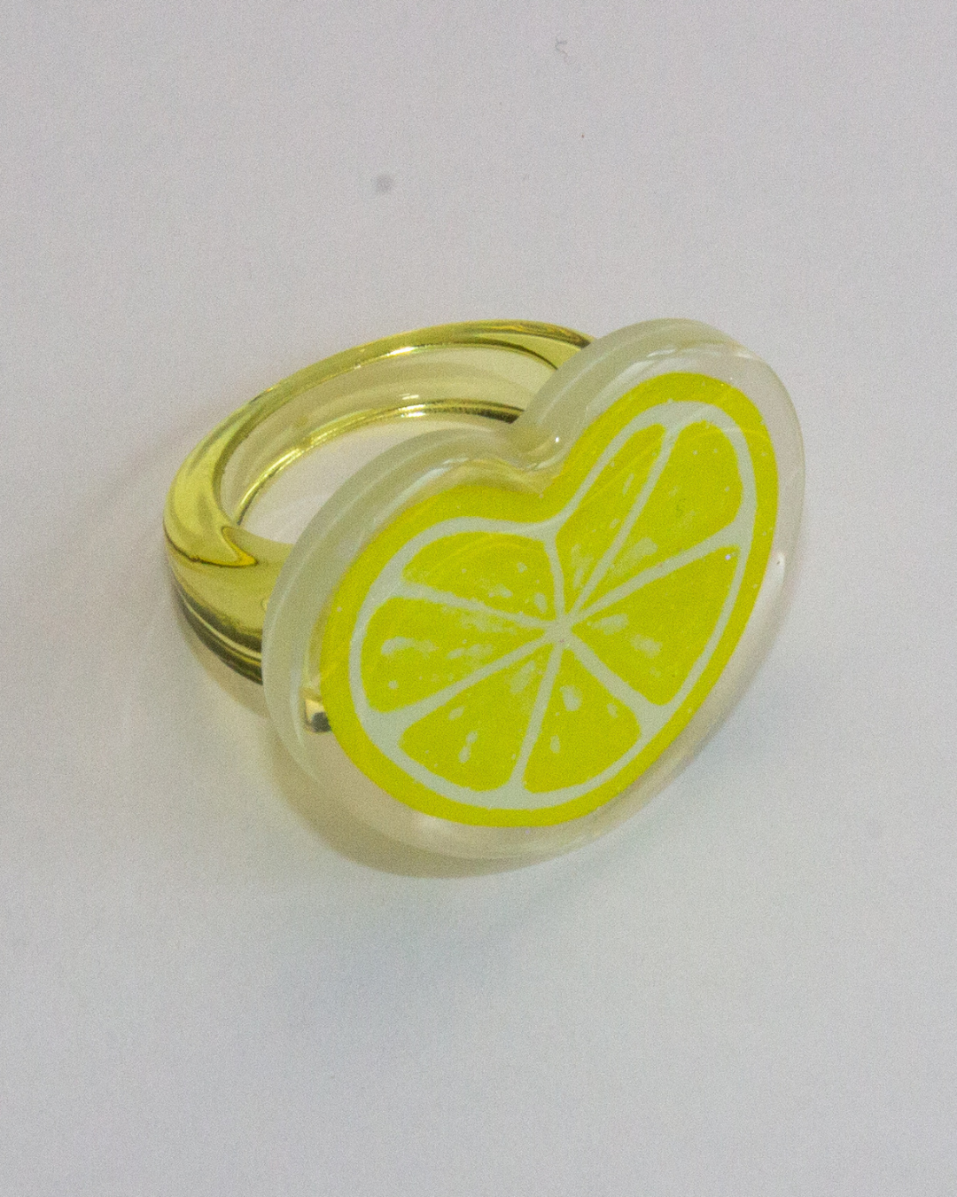 Lemon Love Acrylic Ring