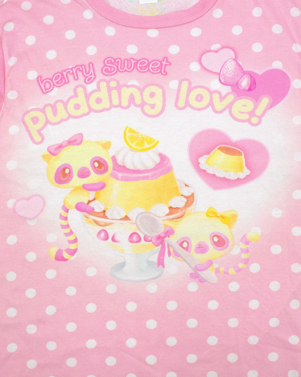 Berry Sweet Pudding Love Cotton Tee