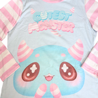 Cutest Monster Cotton Longsleeve Top