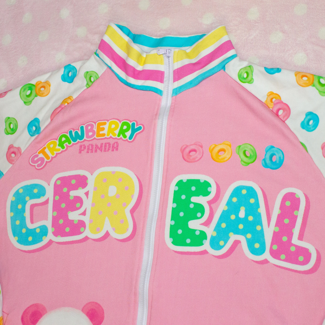 Wafer's Cereal Cotton Zip Up Sweatshirt