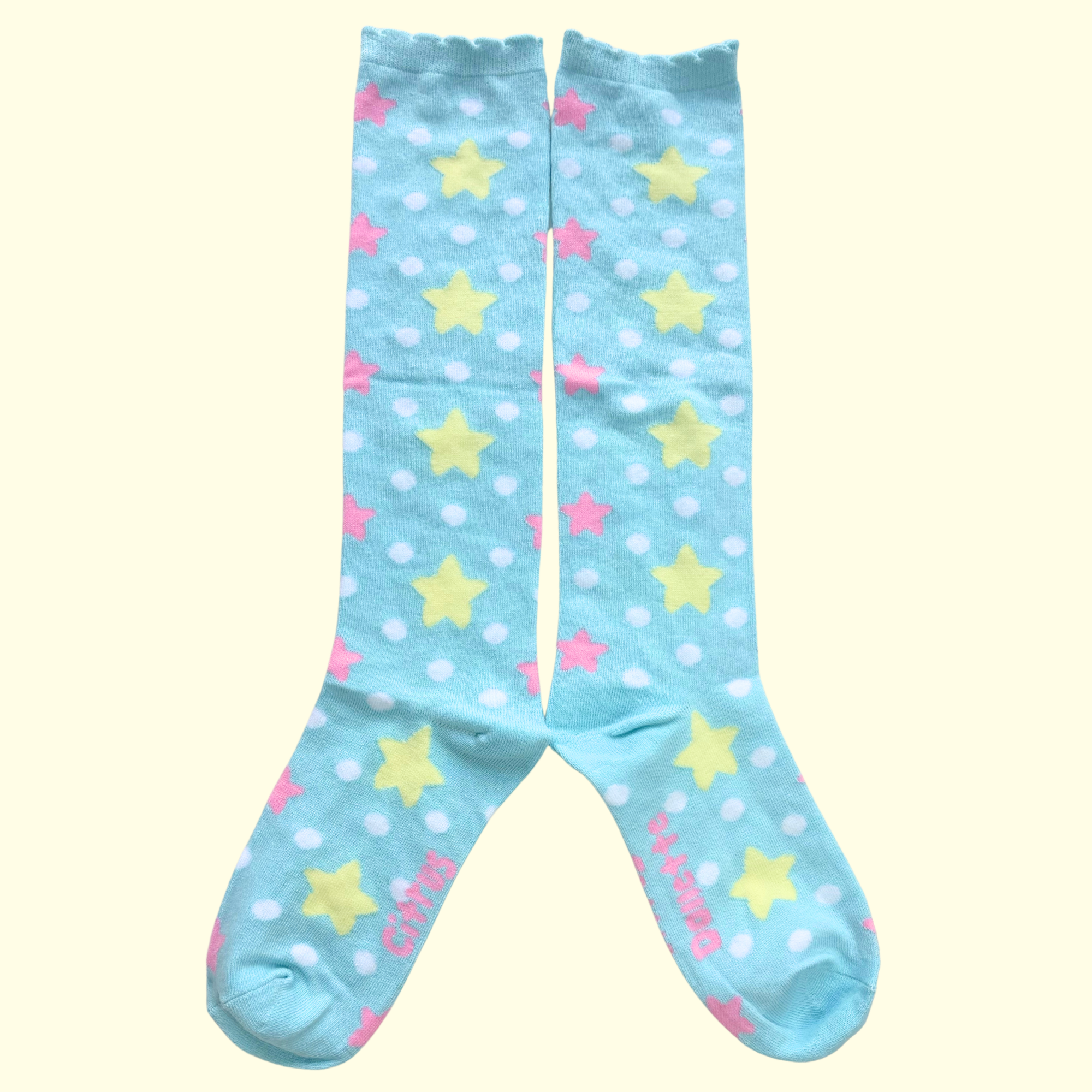 Starry Dots Knee Socks