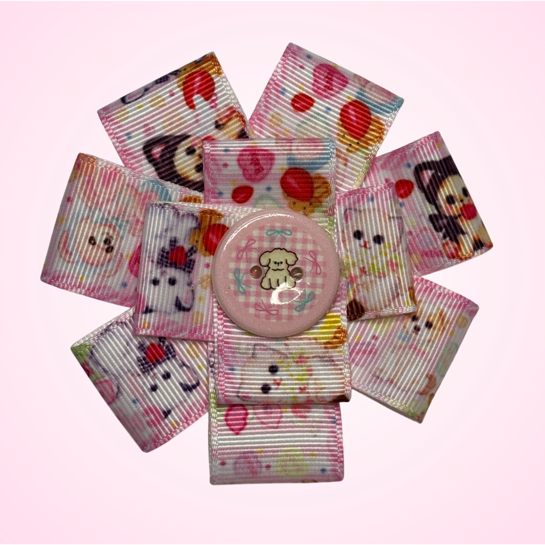 Heisei Rosette Hair Clip