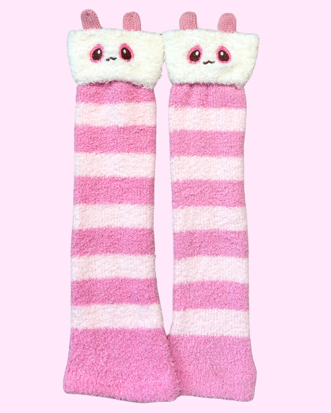 Plush Wafer Panda Leg Warmers