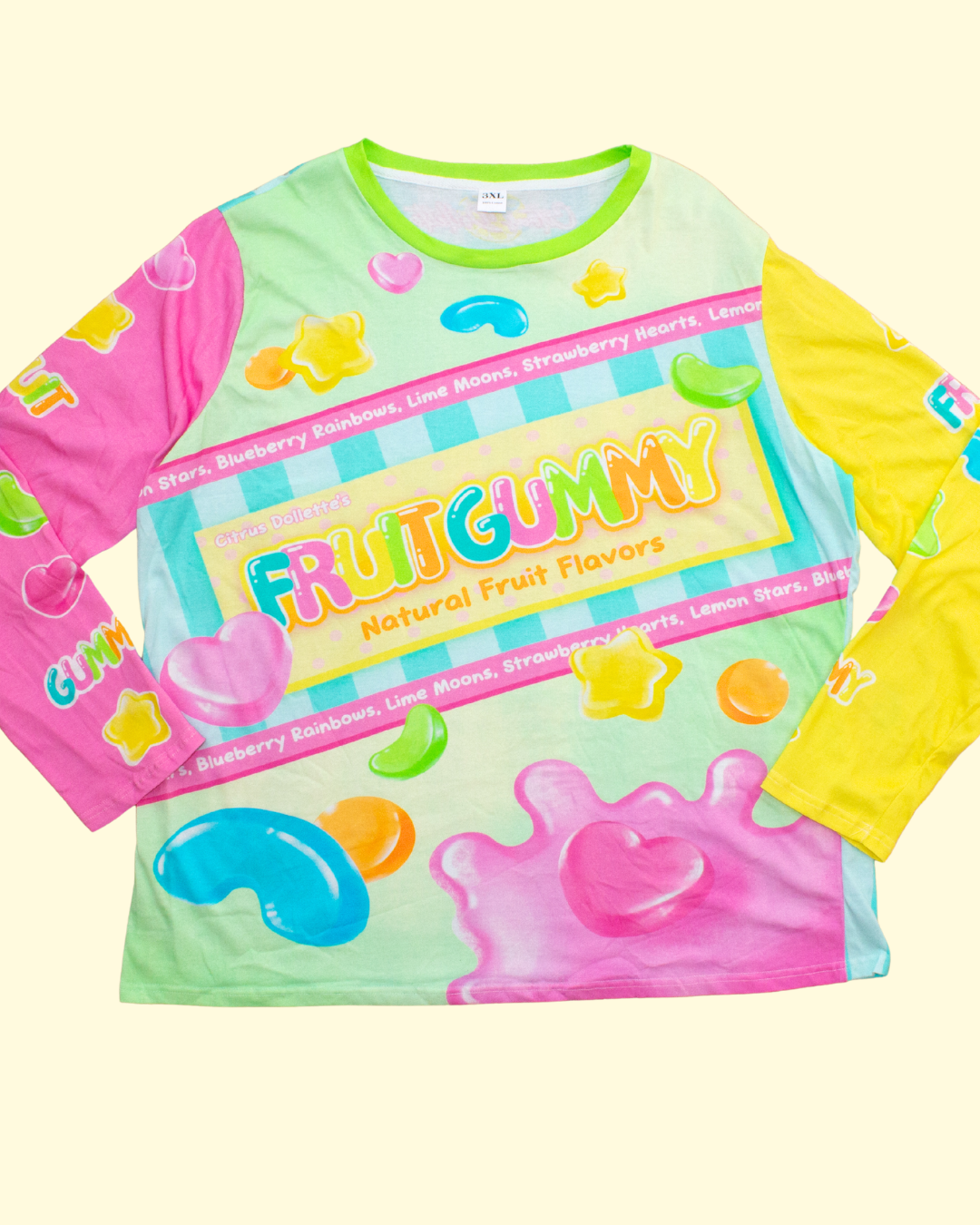 Fruit Gummies Cotton Longsleeve