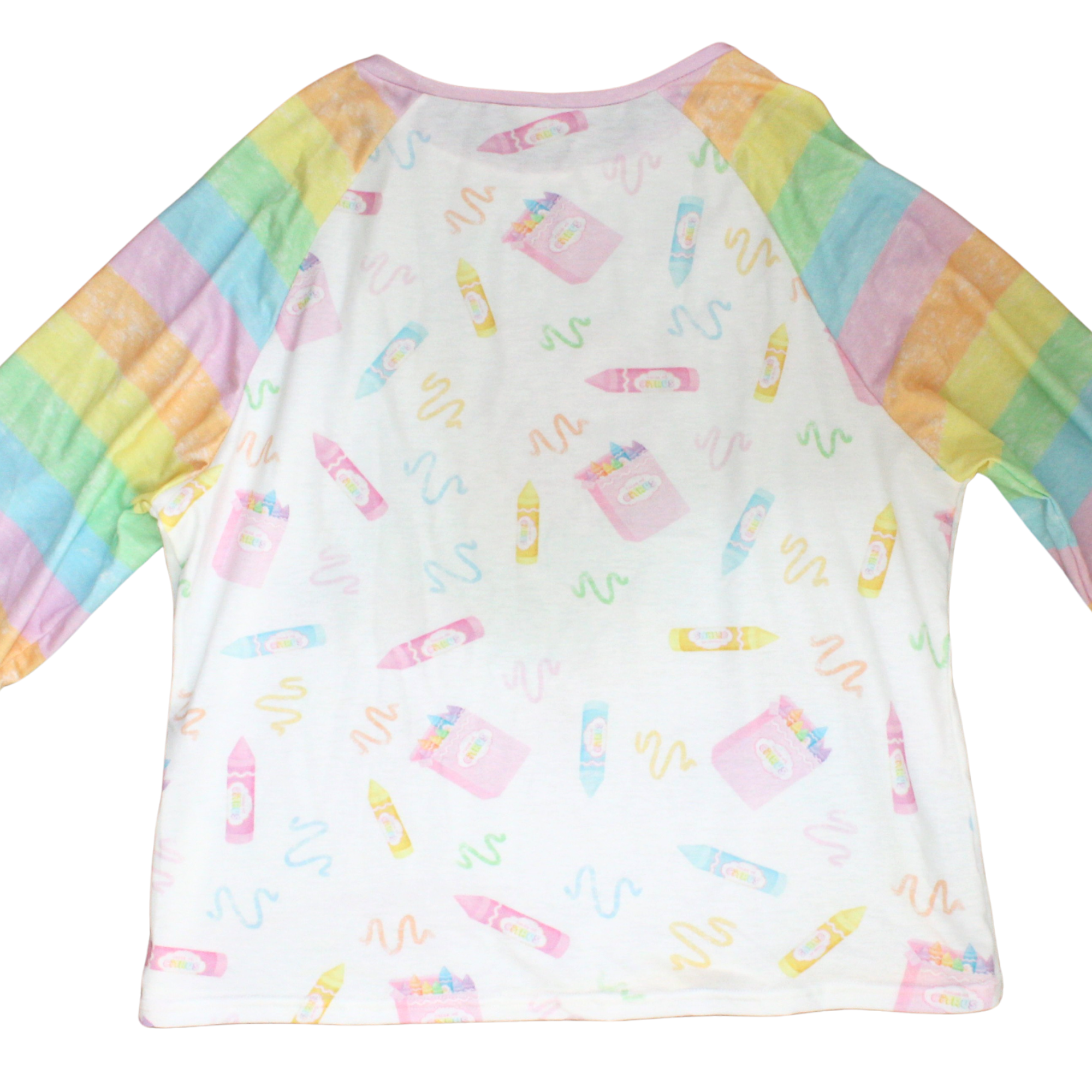 Scribbles Colorful Crayons Top