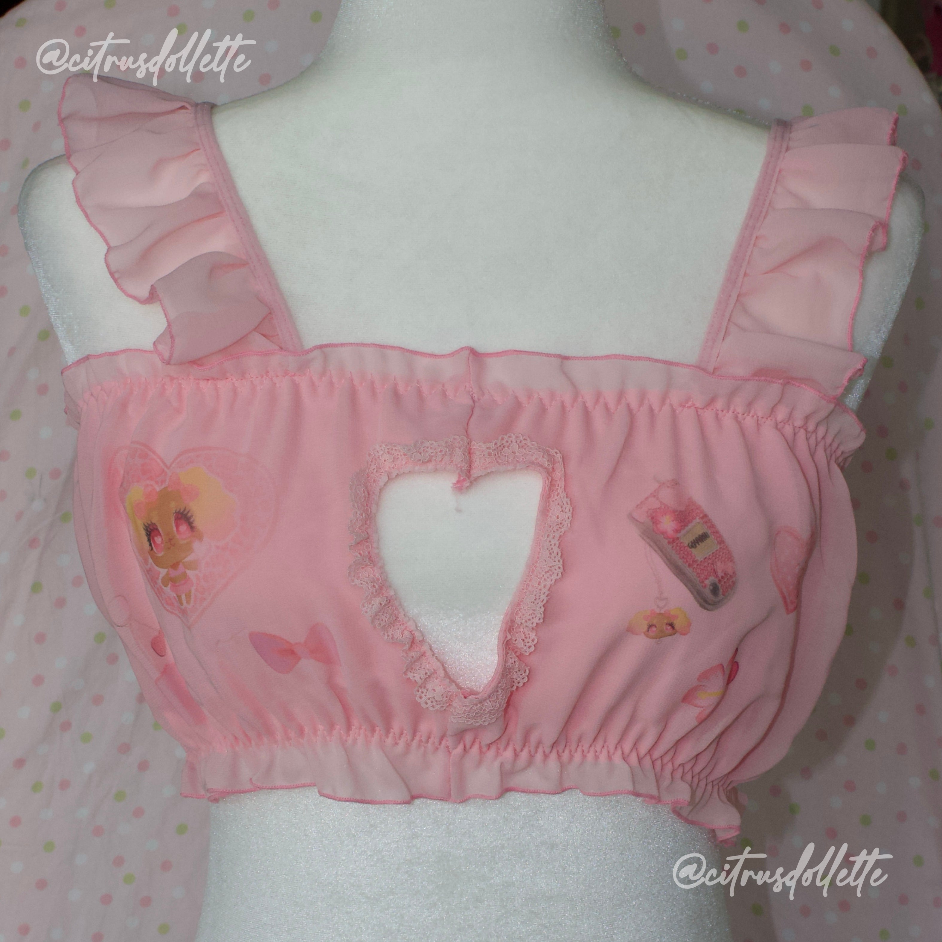Gyaru Puppy Gal bra top