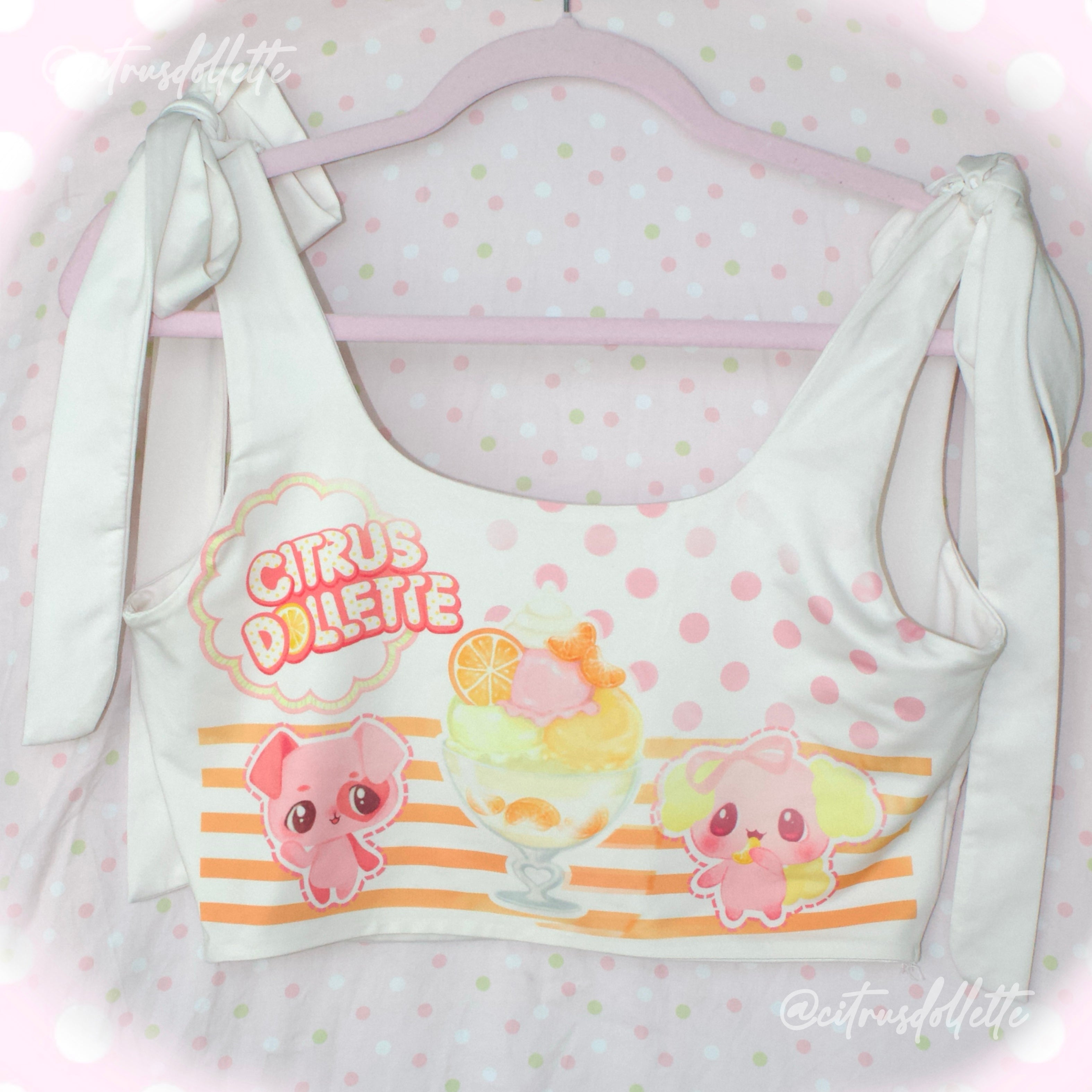 Orange Sorbet bow tank