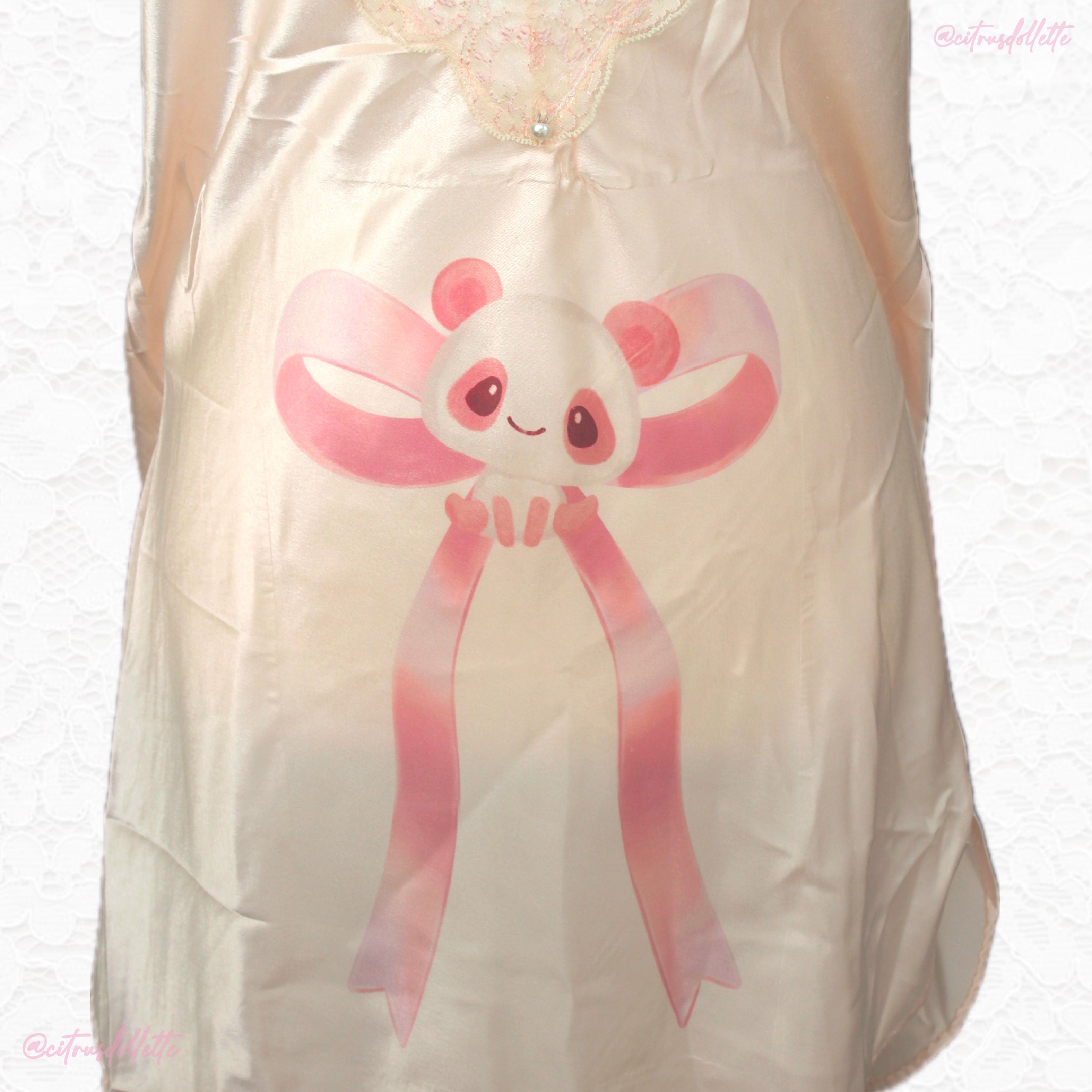 Dreamy Panda slip dress