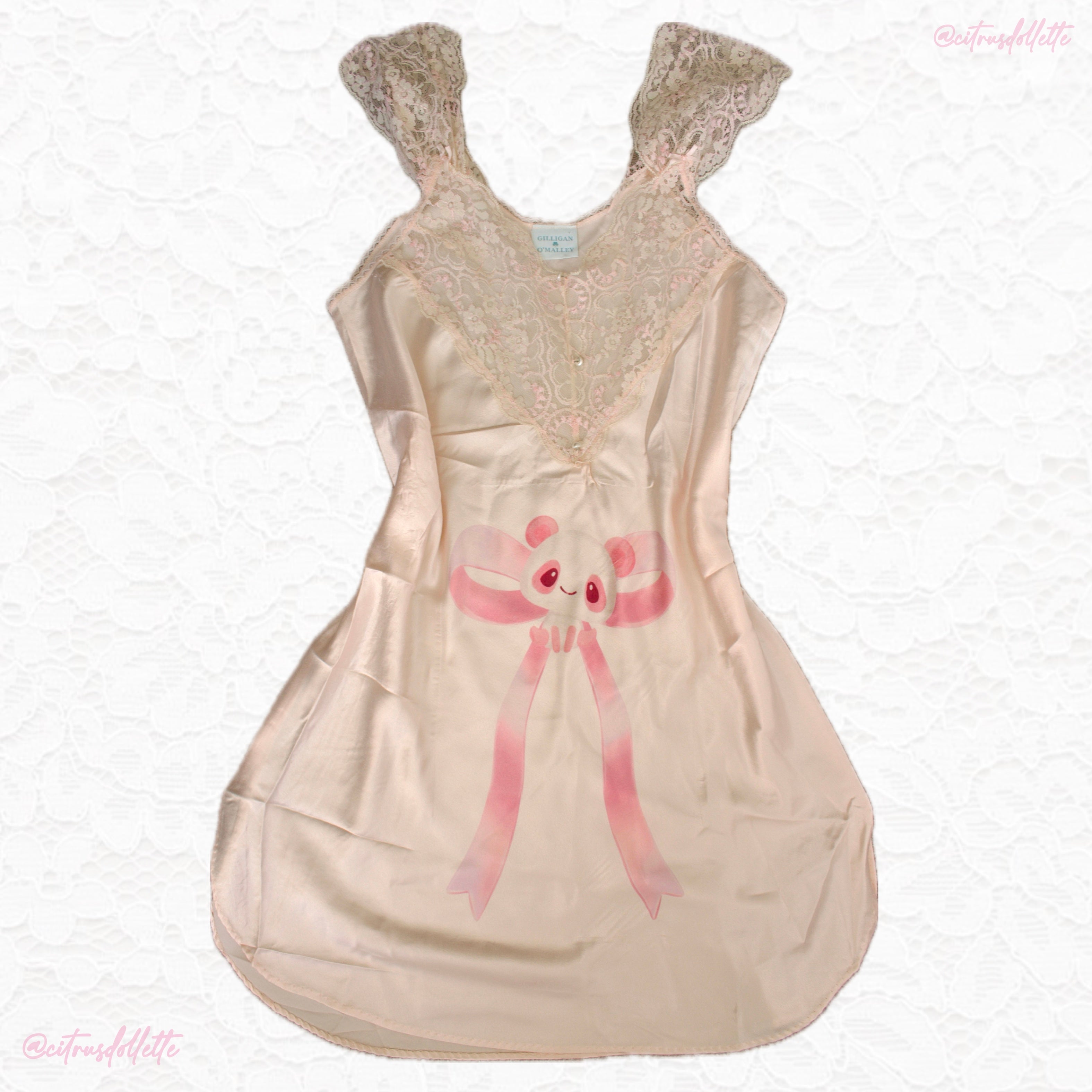 Dreamy Panda slip dress