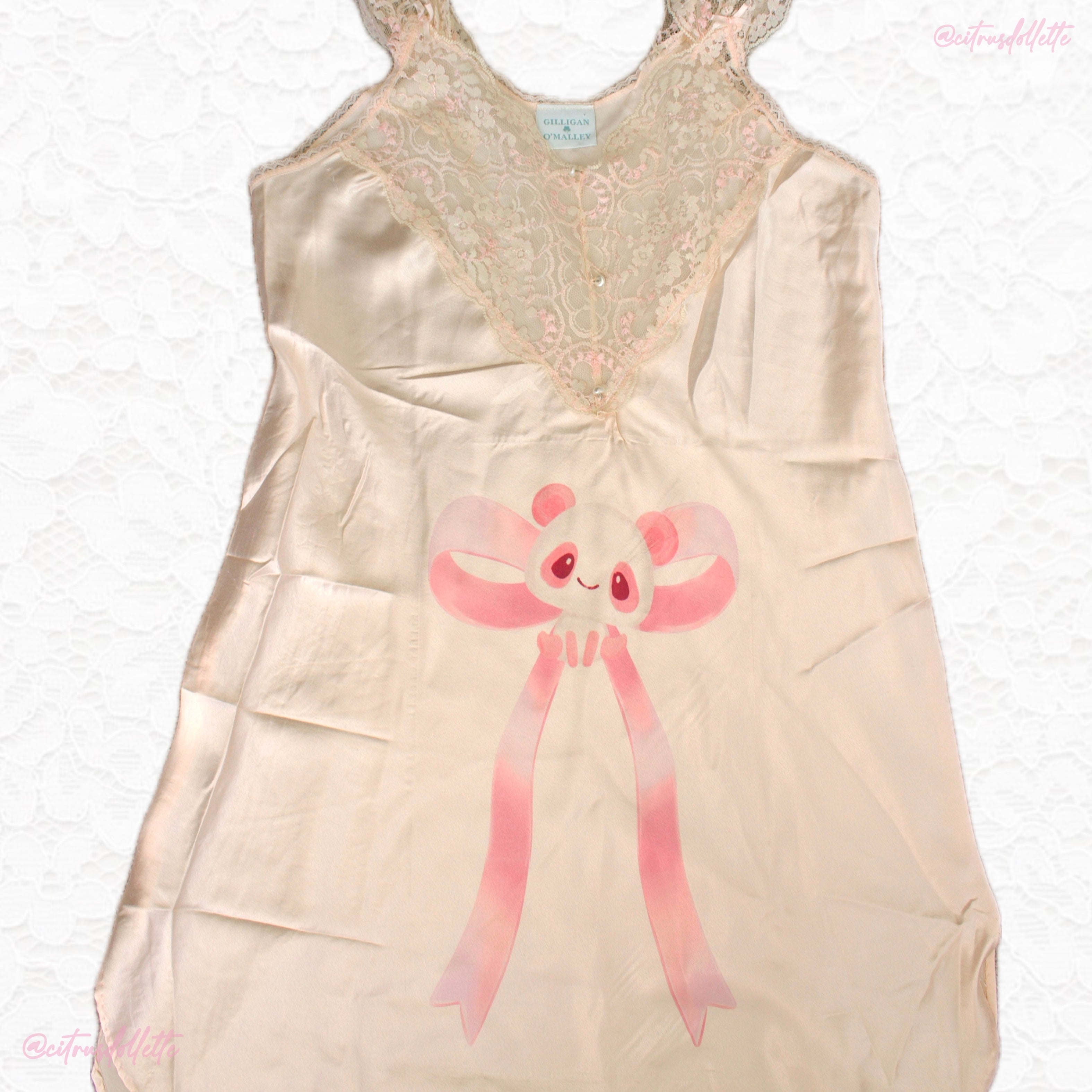 Dreamy Panda slip dress