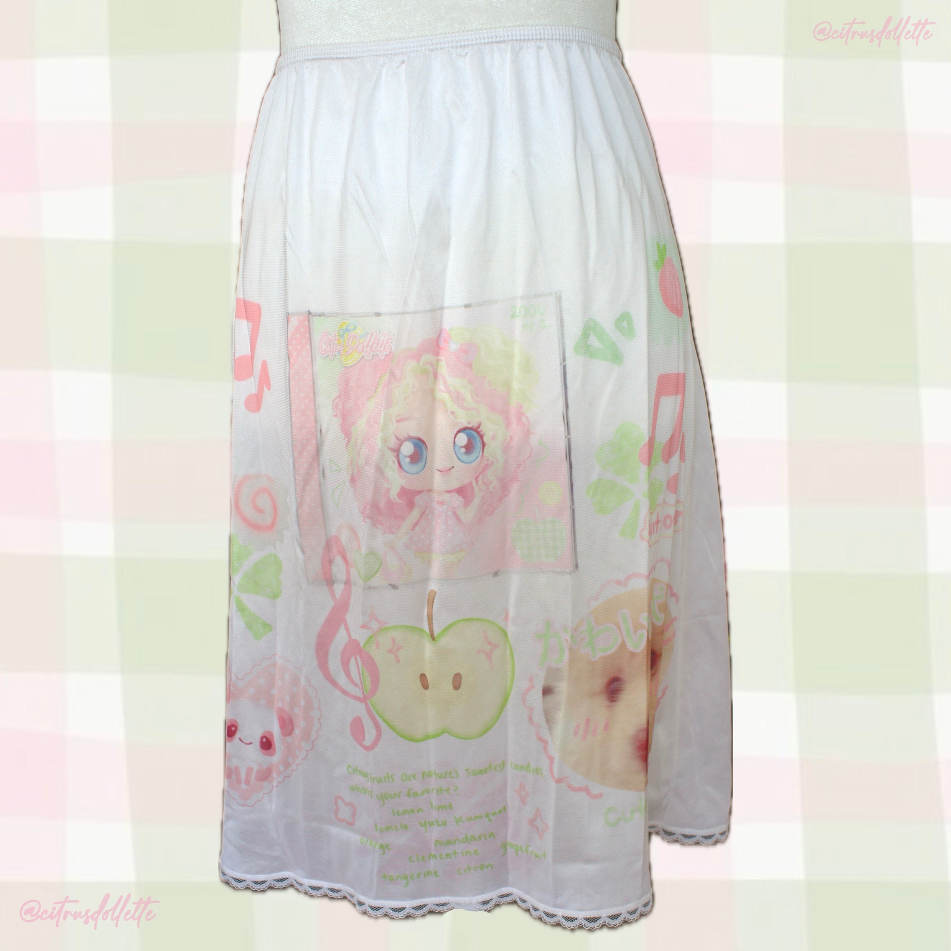 Dollette Musical slip skirt