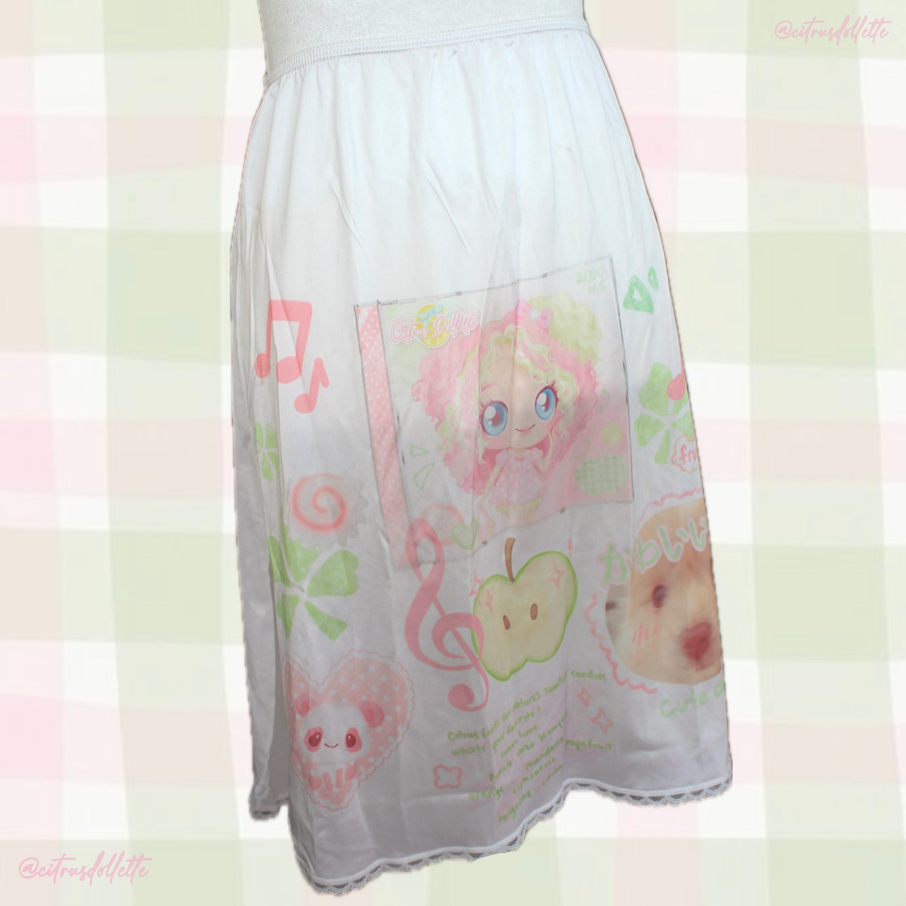 Dollette Musical slip skirt