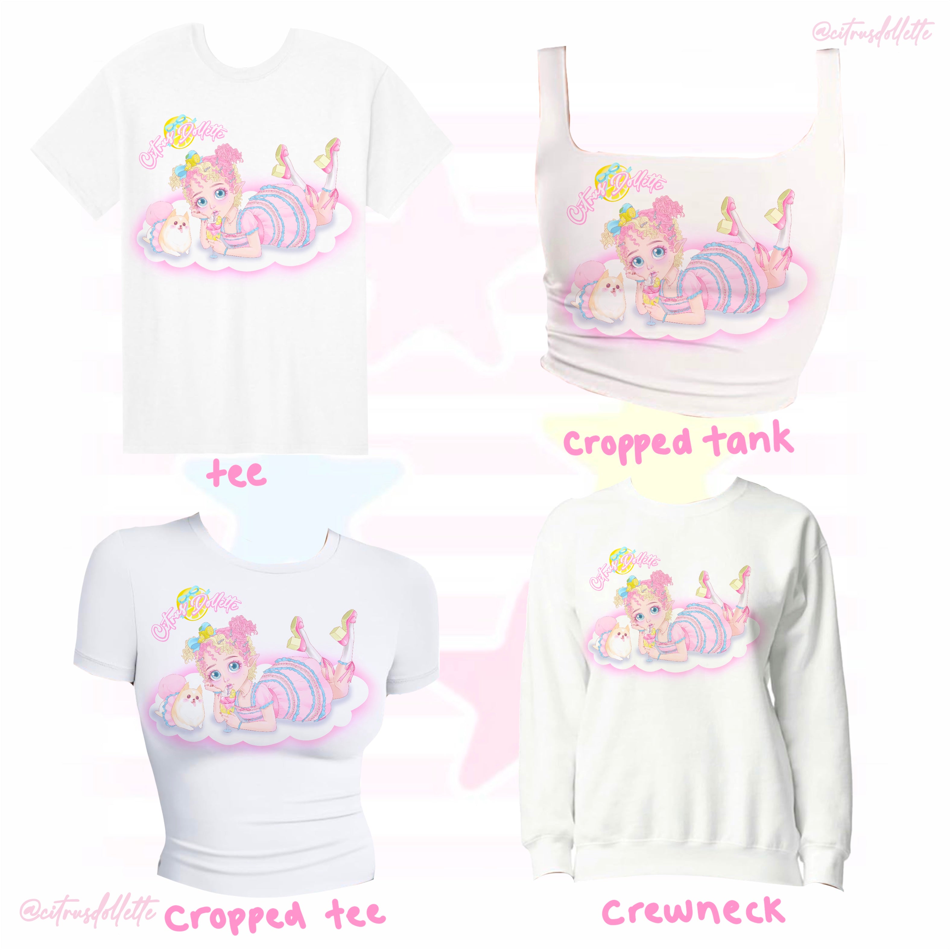 Custom Cloudy Doll Top