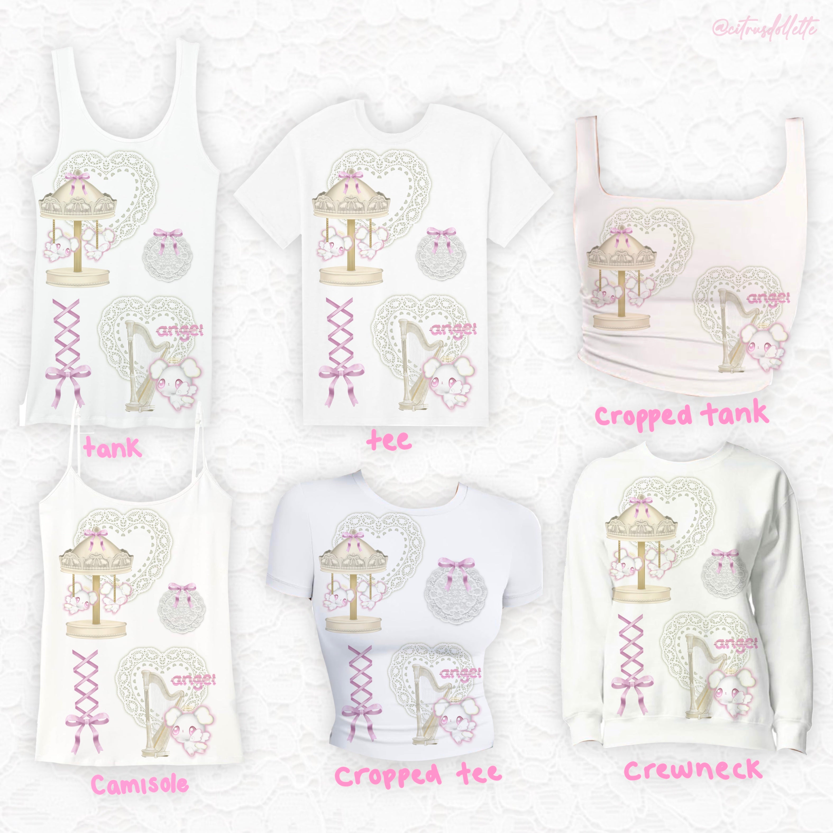 Custom Sweet Angels Top