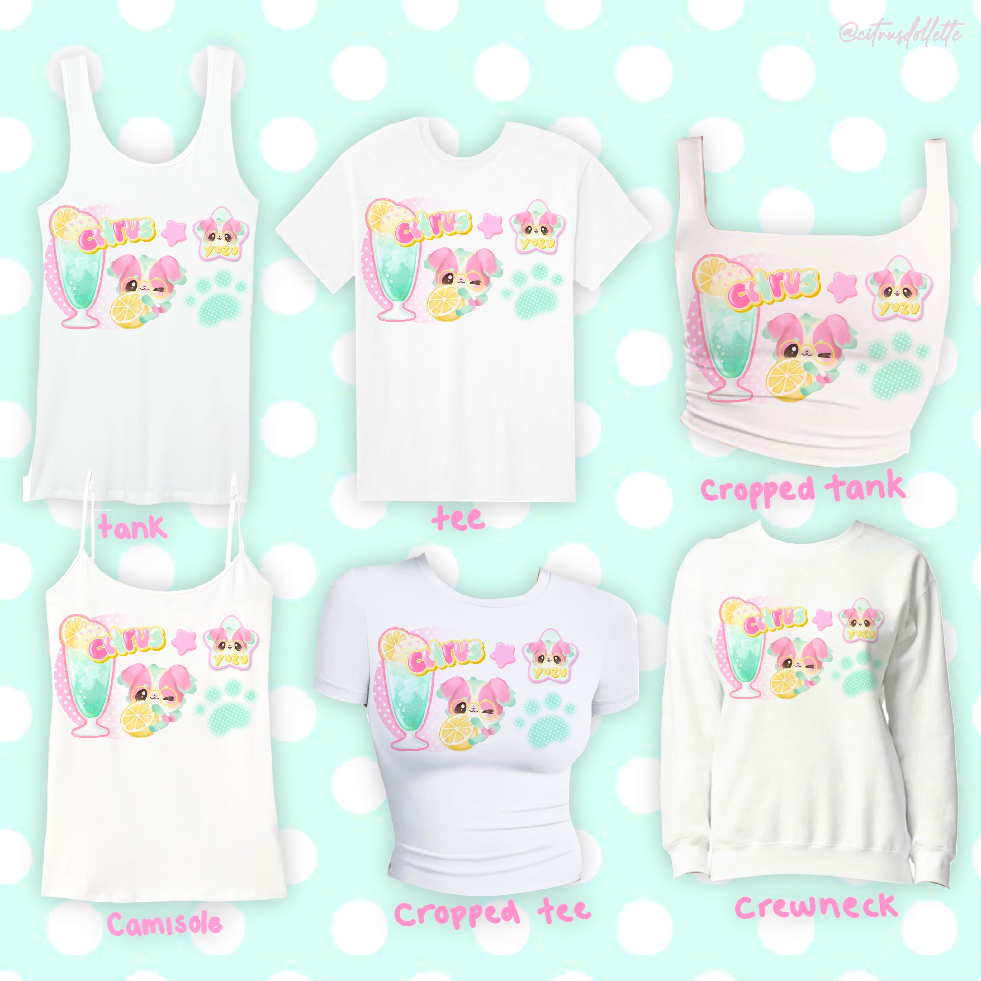 Custom Citrus Soda Pop Top