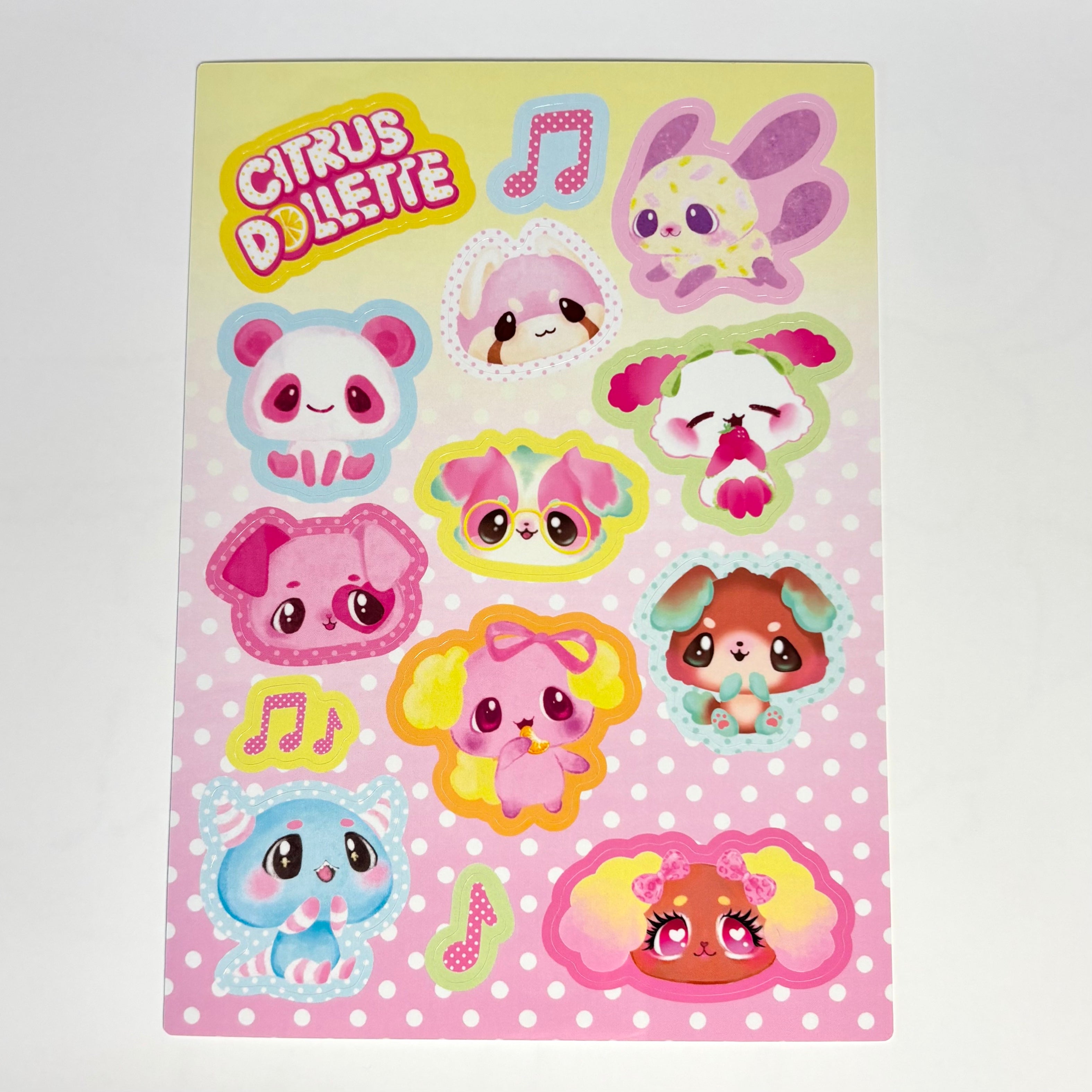 Citrus Dollette Sticker Sheet