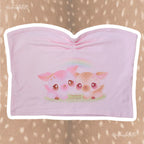 Fawning Over You pink tube top