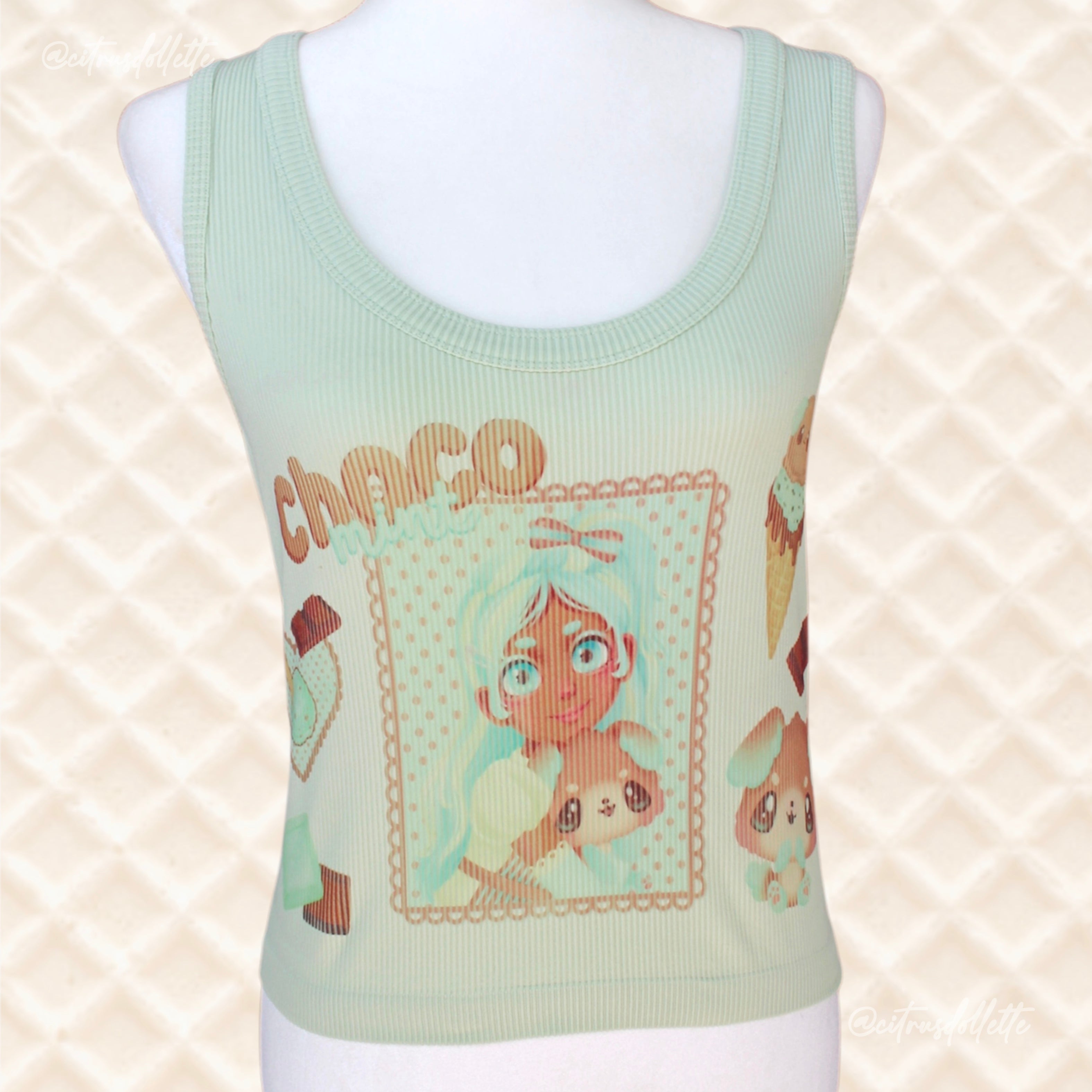 Choco Mint tank