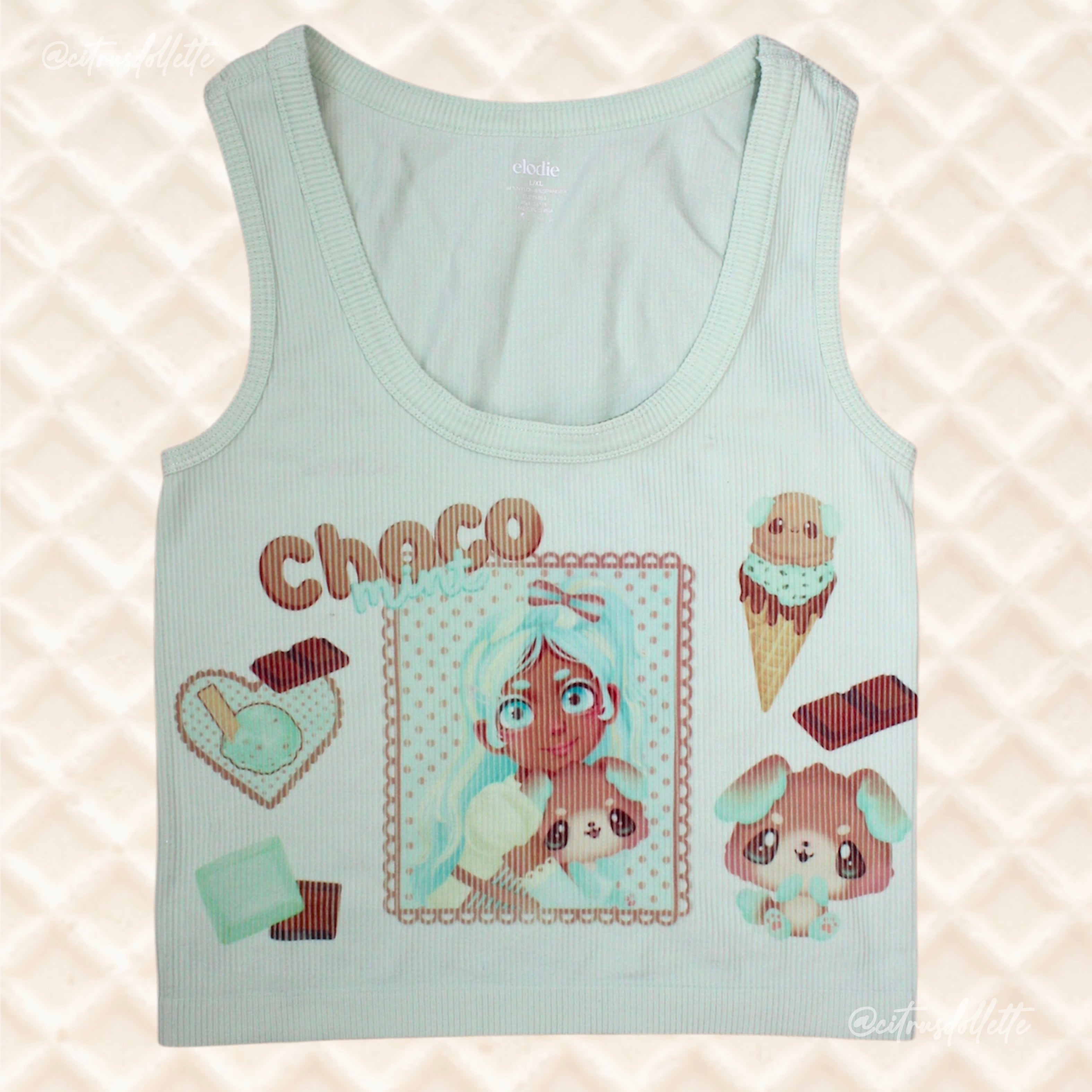 Choco Mint tank