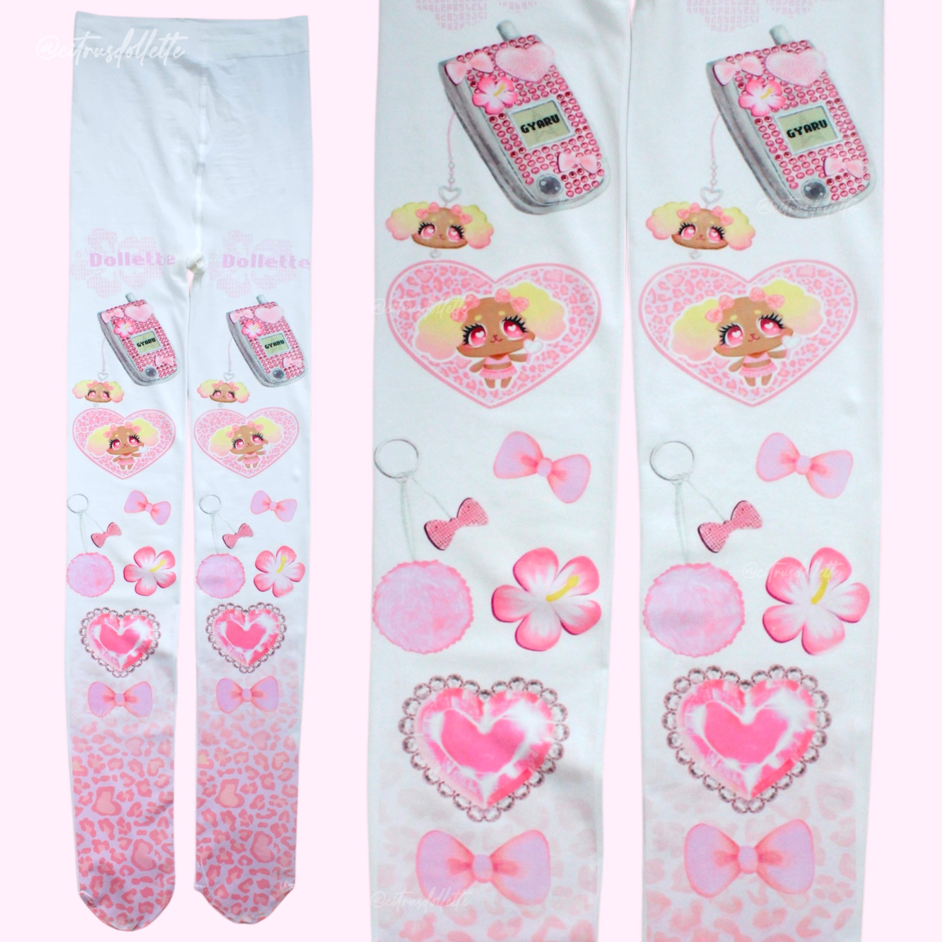 Gyaru Puppy Gal tights