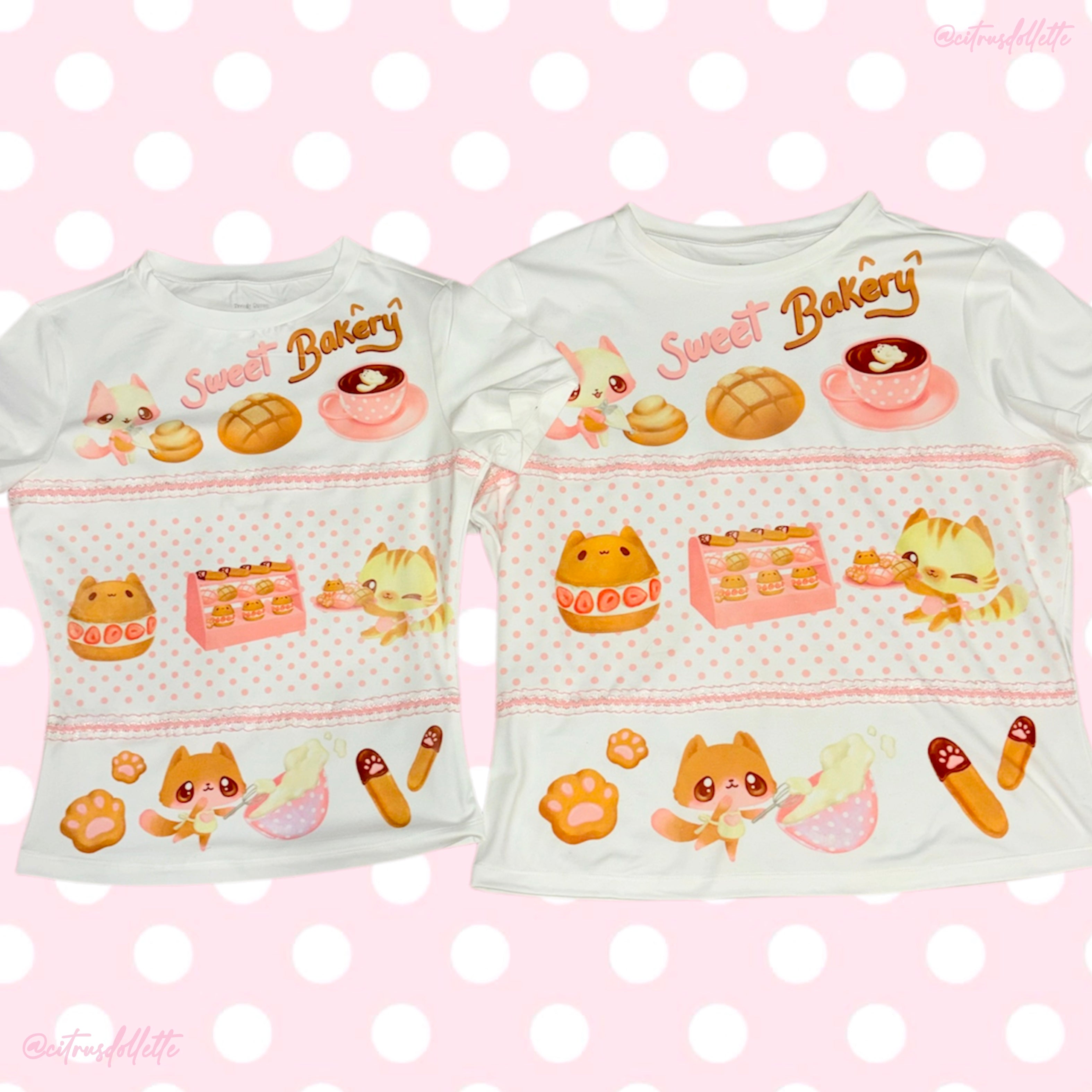 Sweet Kitty Bakery tee