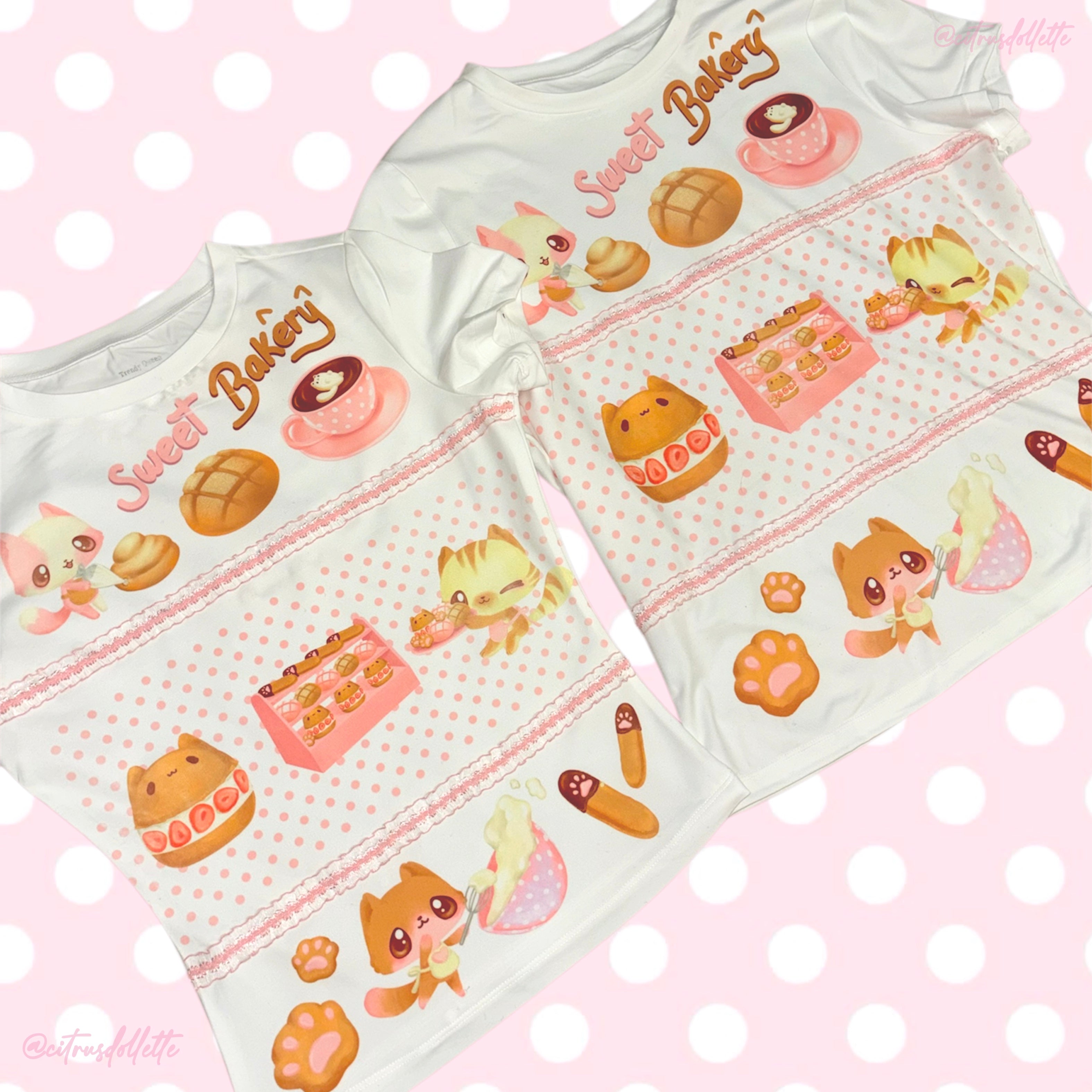 Sweet Kitty Bakery tee