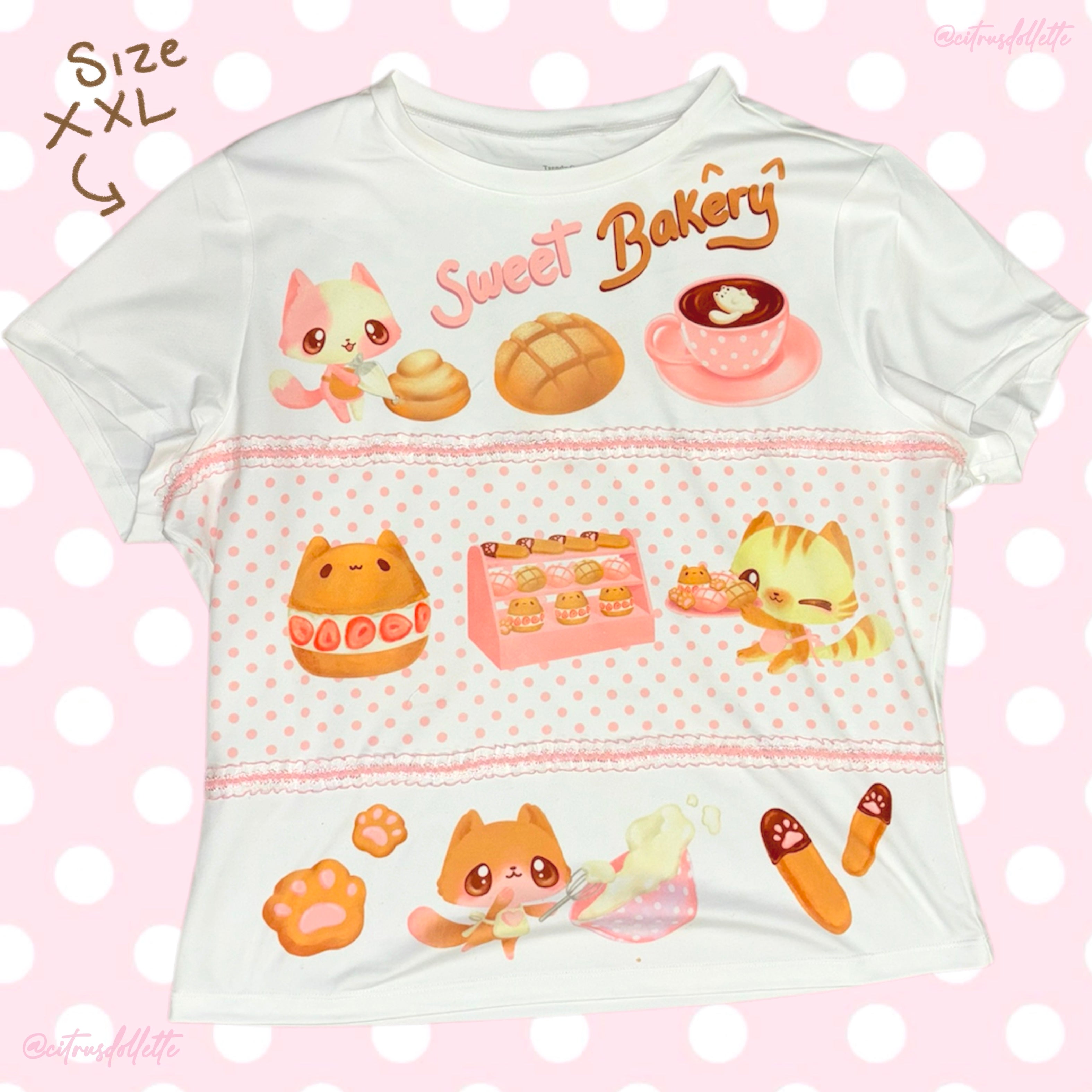 Sweet Kitty Bakery tee