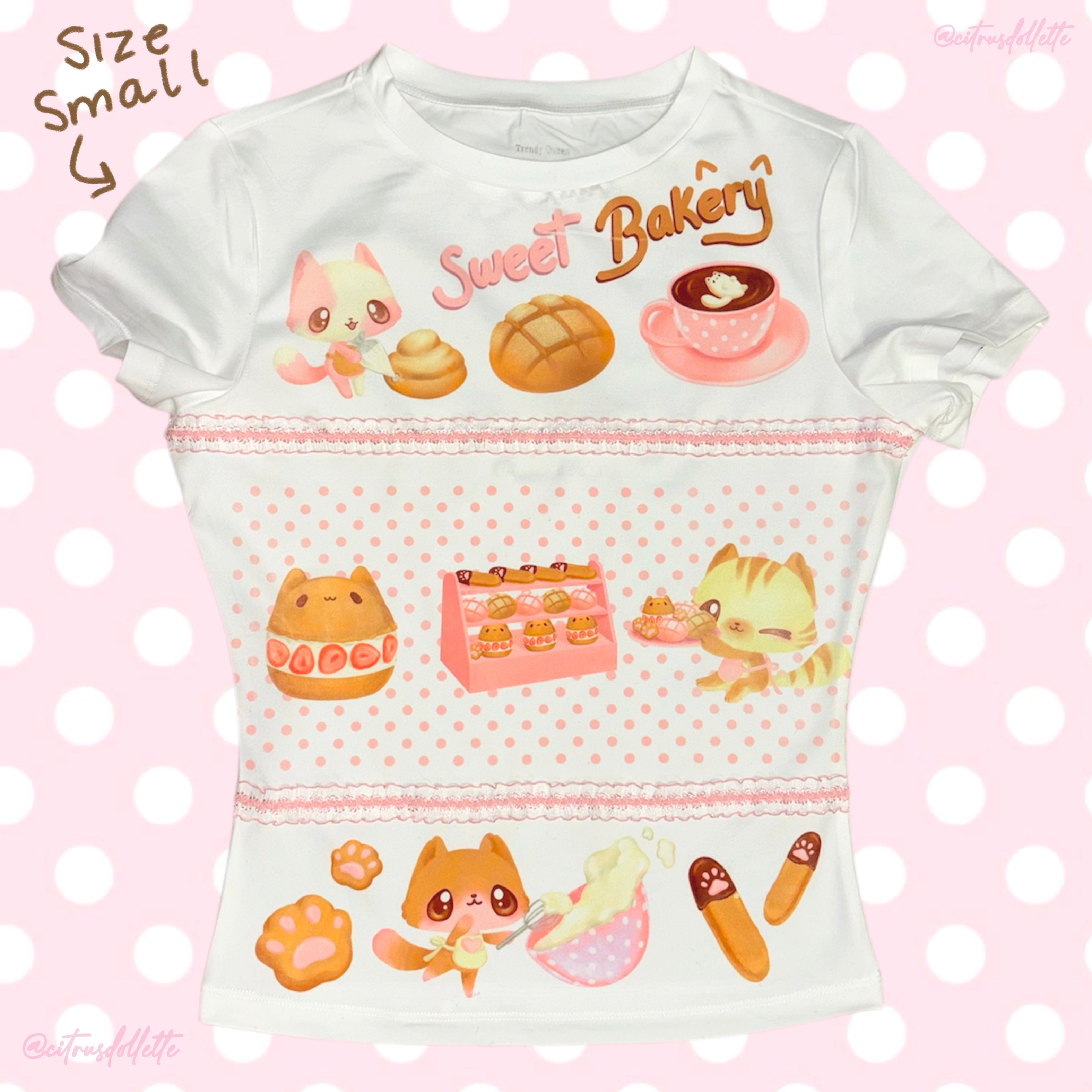 Sweet Kitty Bakery tee