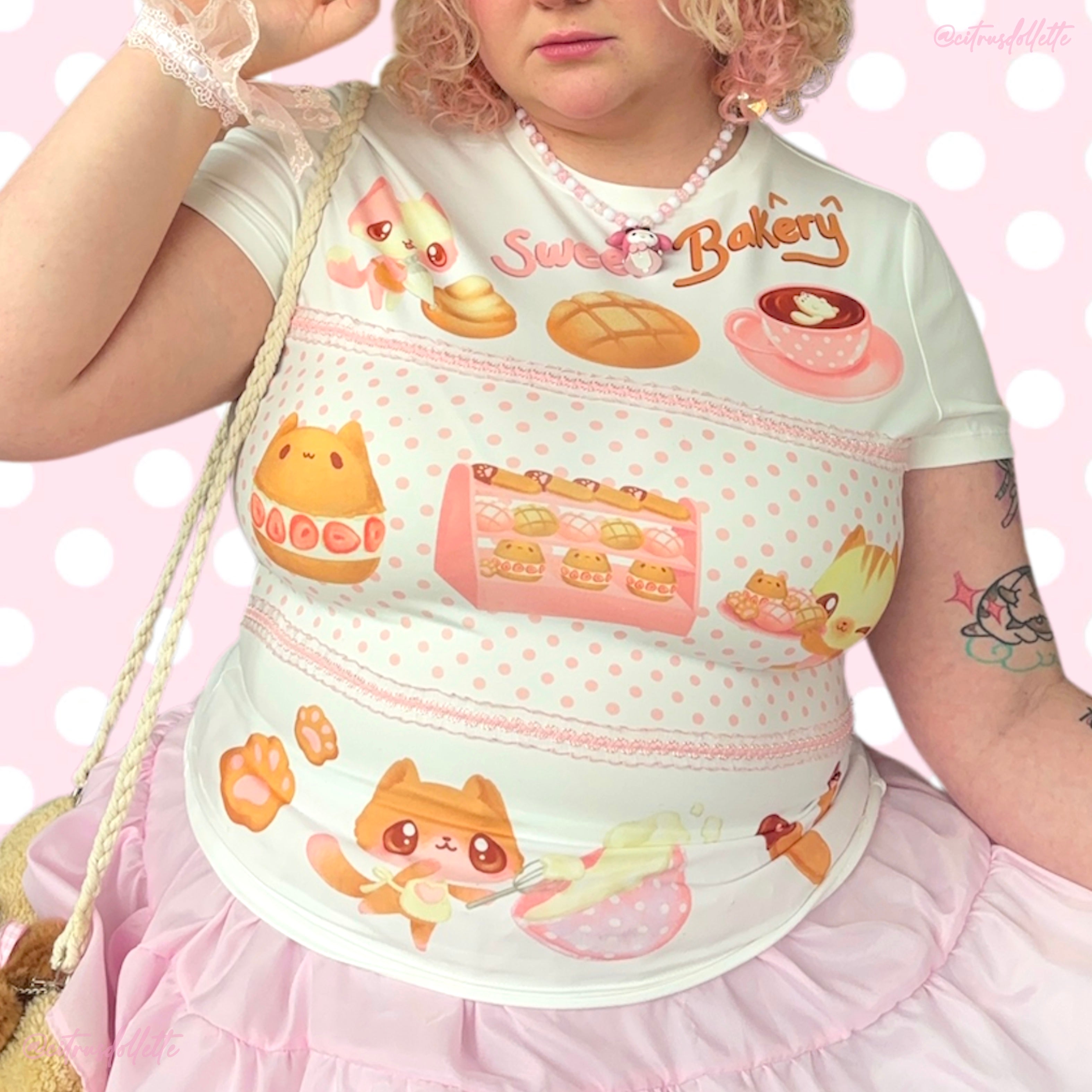 Sweet Kitty Bakery tee
