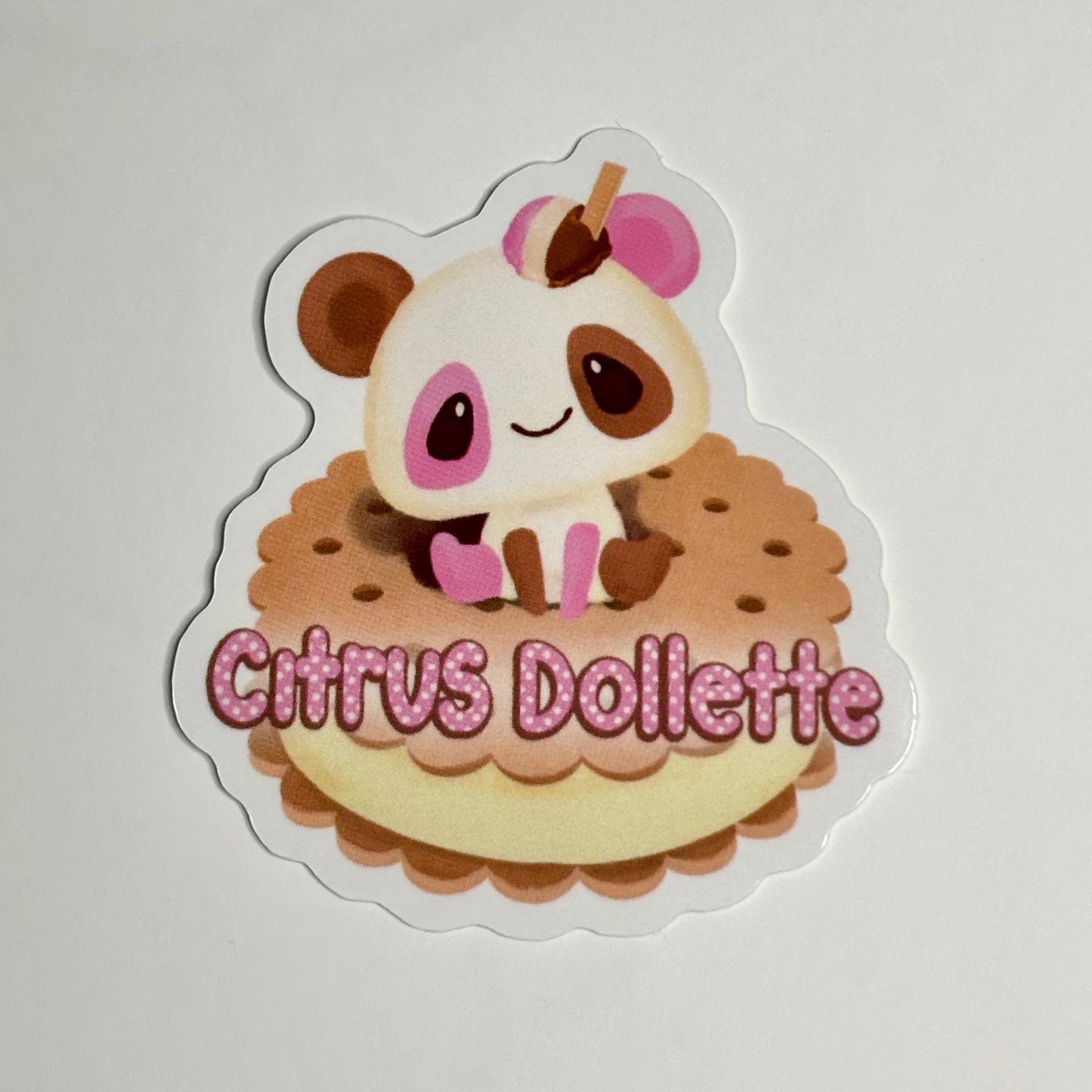 Neapolitan Panda Sticker